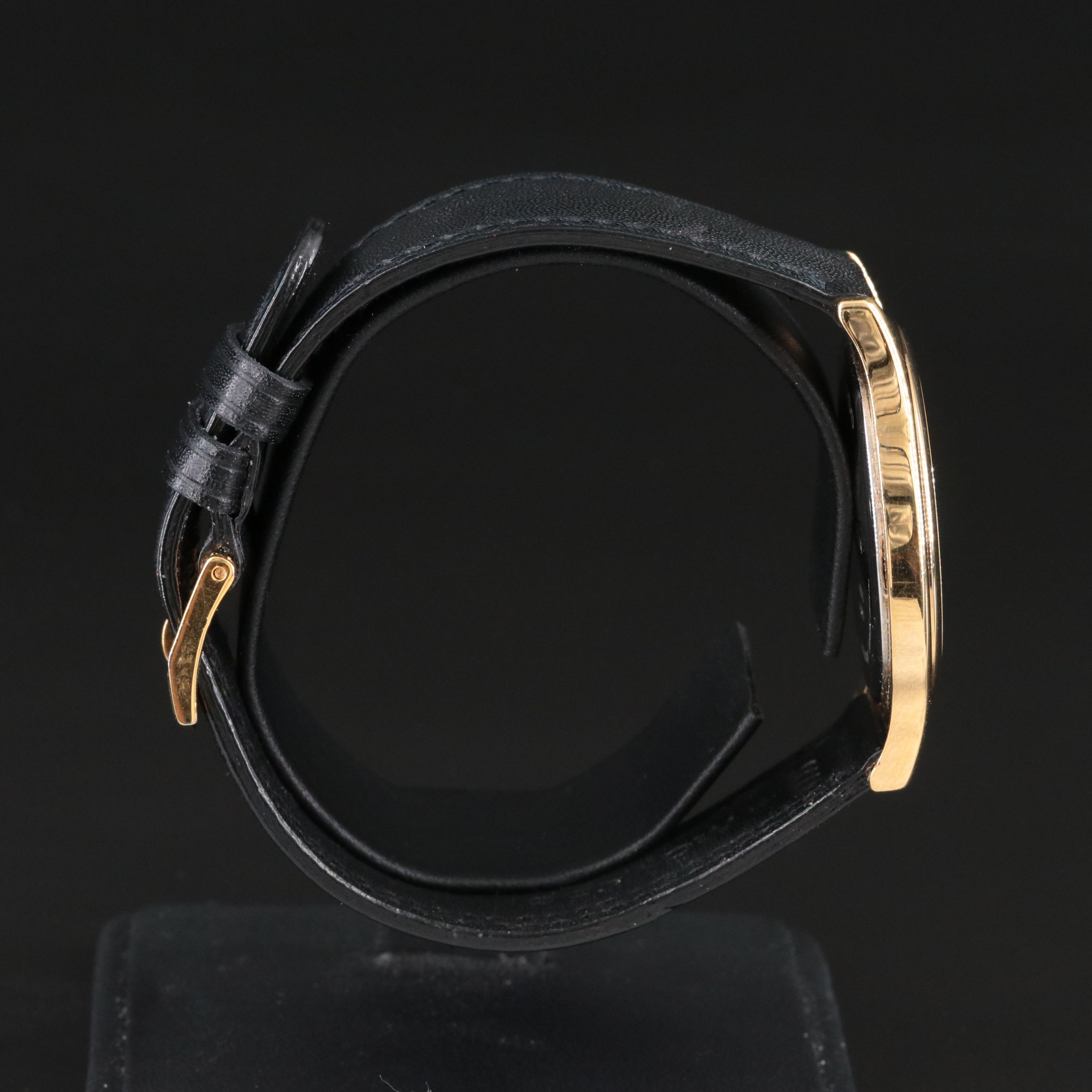 Movado Museum Black Dial Swiss Quartz Watch