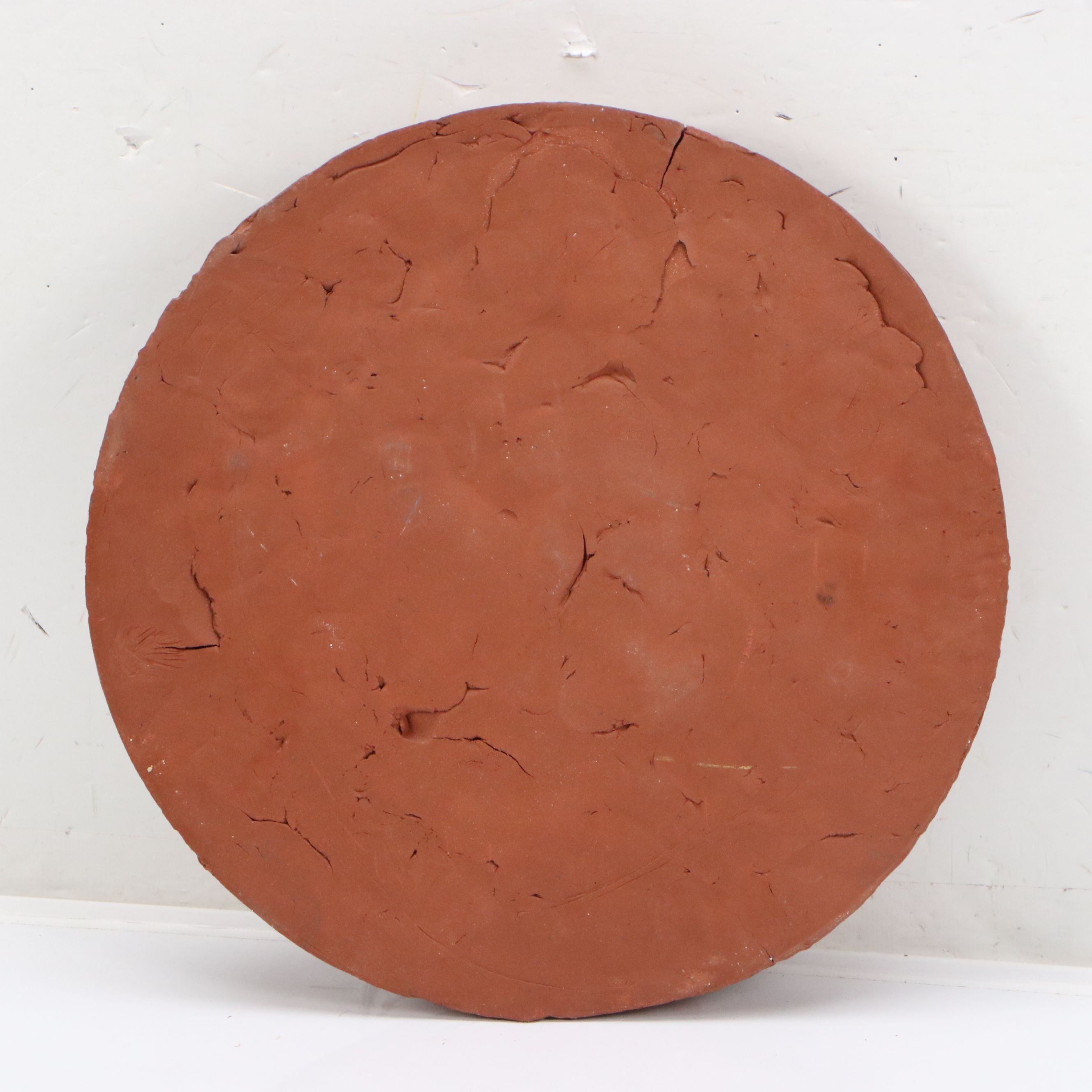 Kamal Givian Geometric Terracotta Sculpture