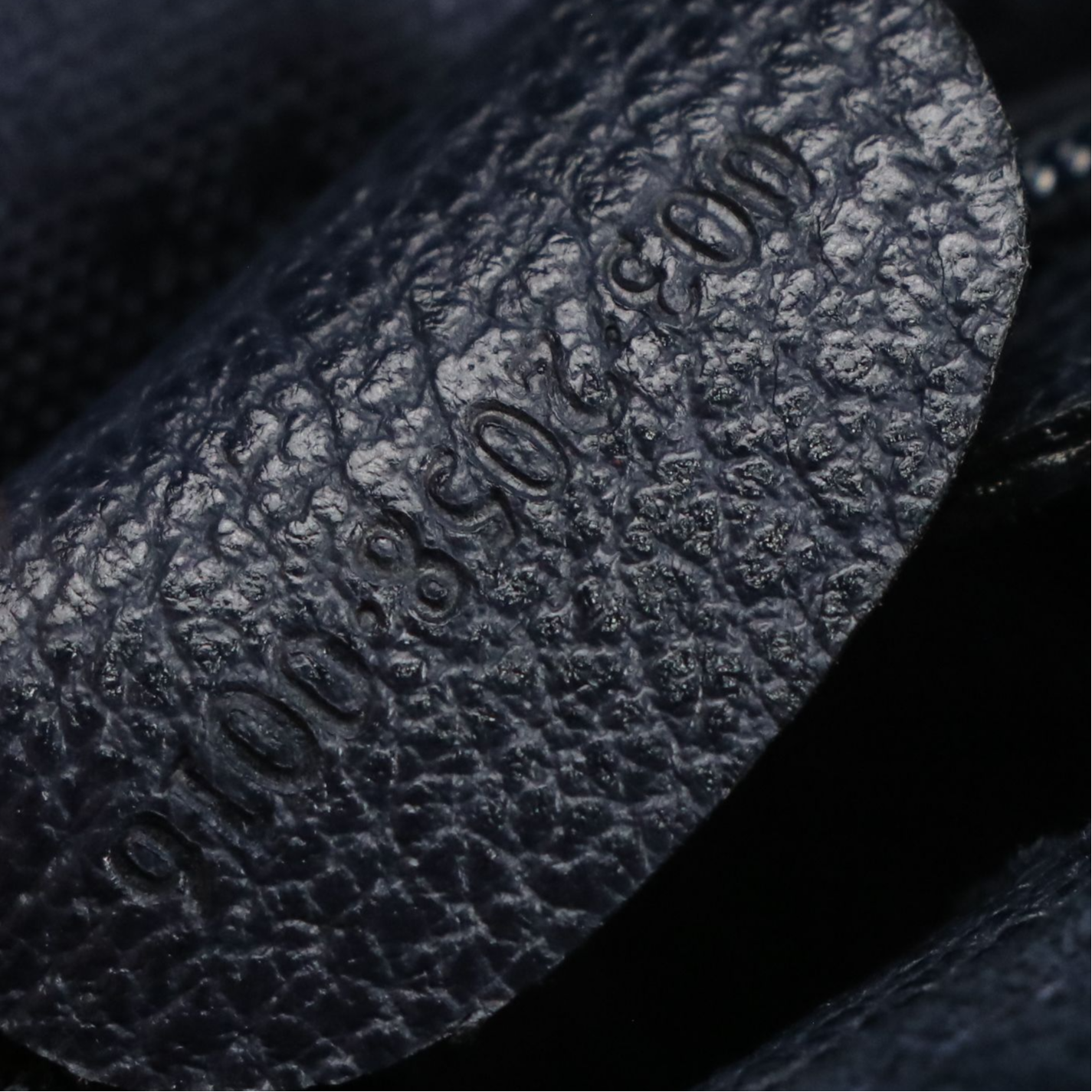 Gucci Bamboo Handle Drawstring Backpack in Dark Blue Suede and Leather