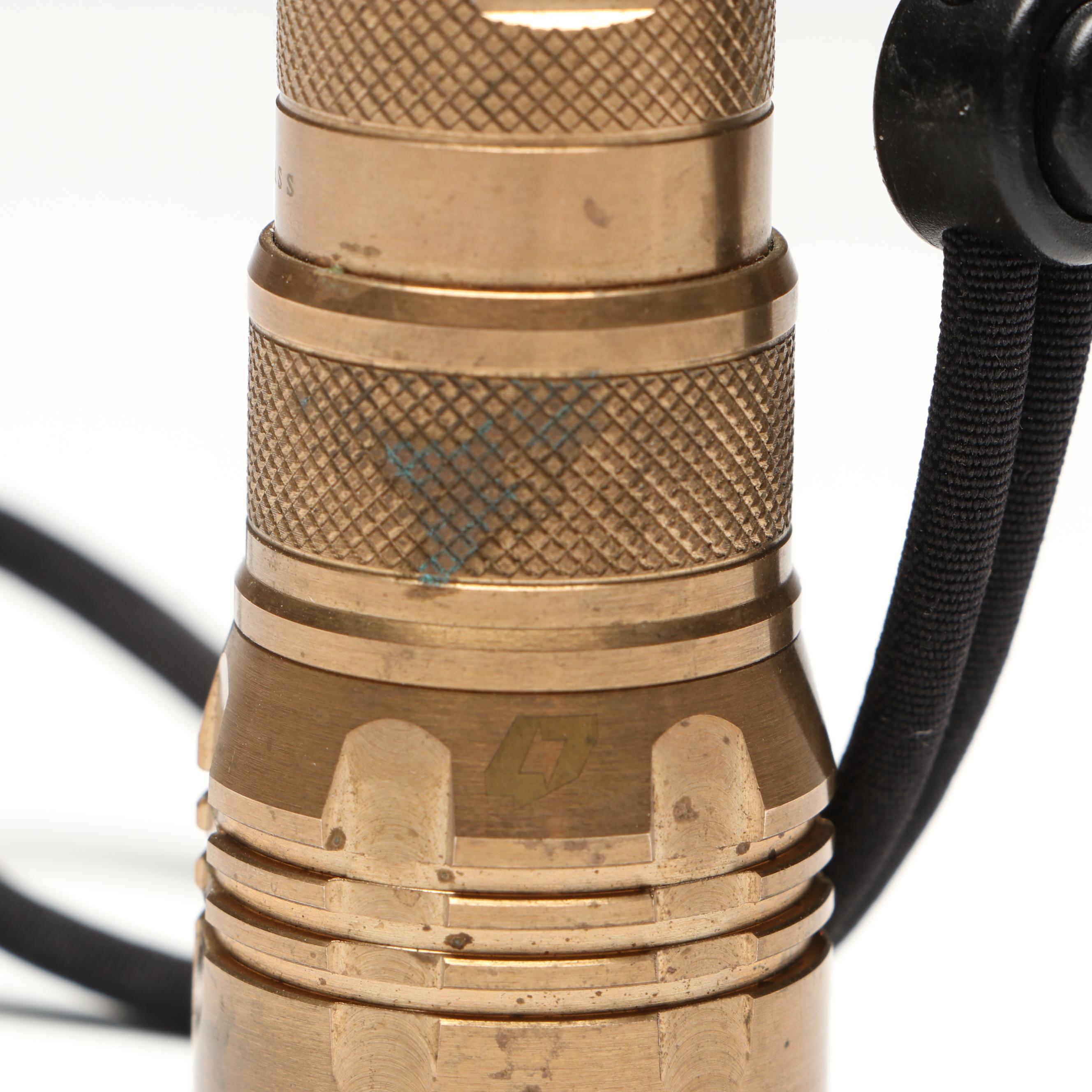 Maelstrom MMR-X Solid Brass Flashlight