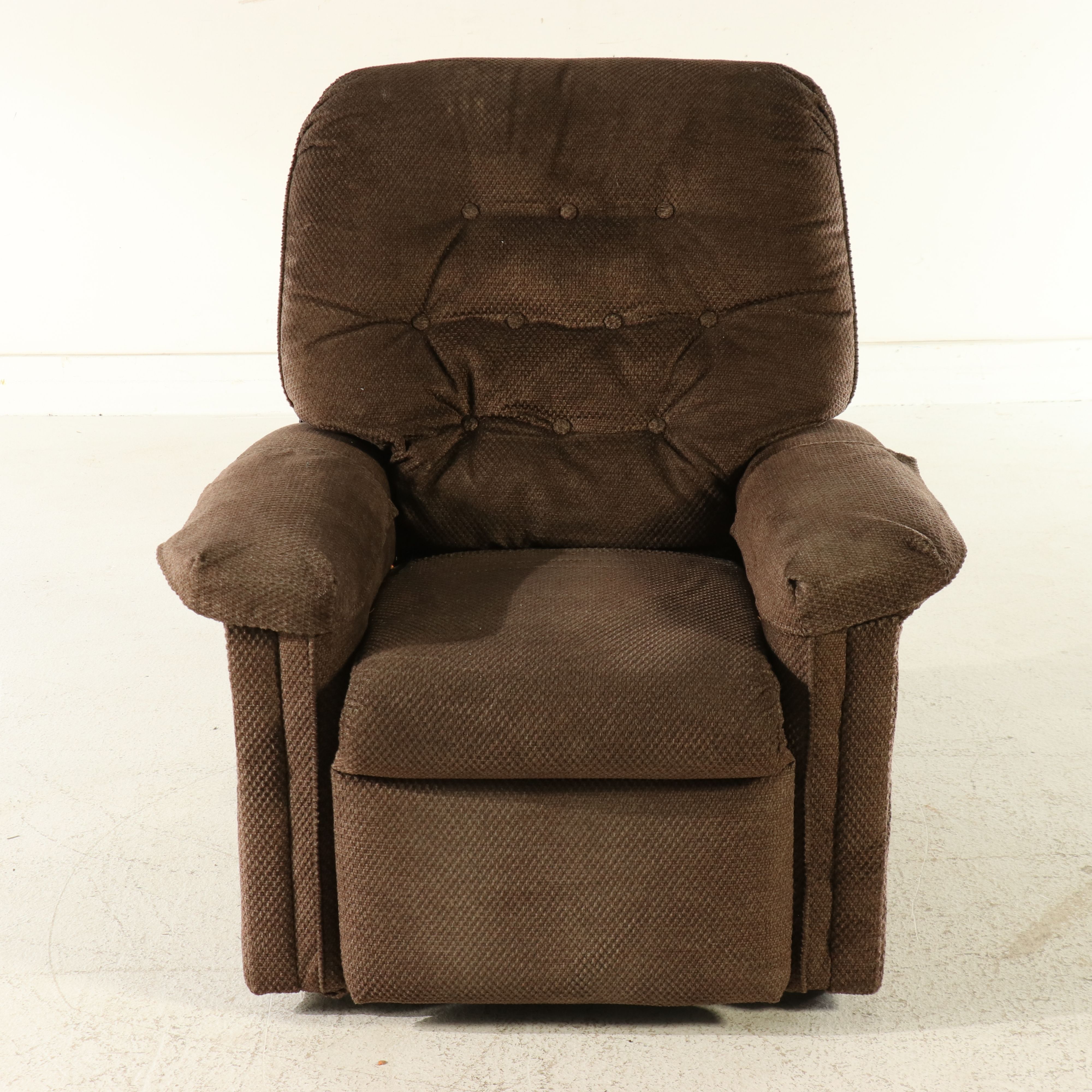 Pride Button-Tufted Electric Lift Recliner