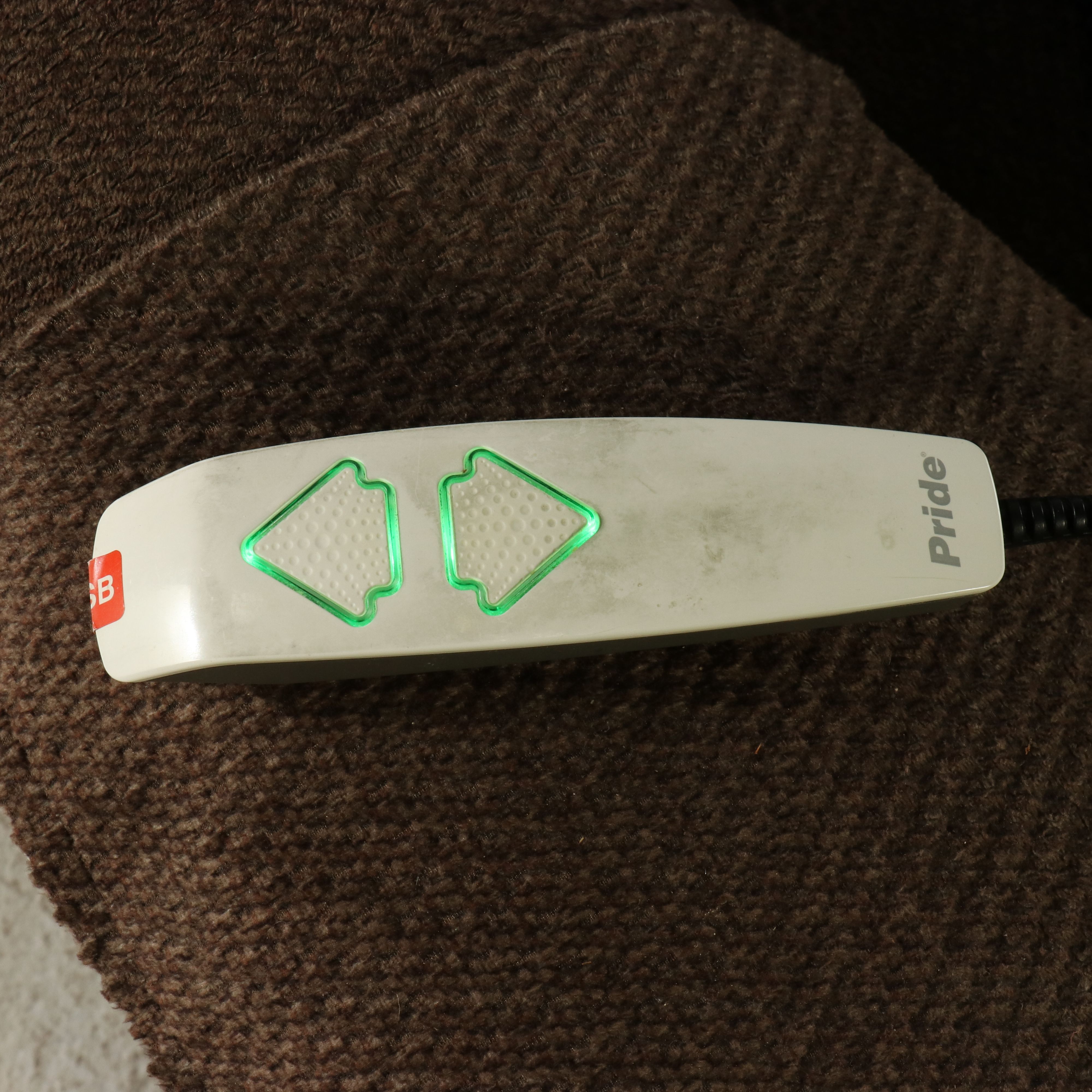 Pride Button-Tufted Electric Lift Recliner