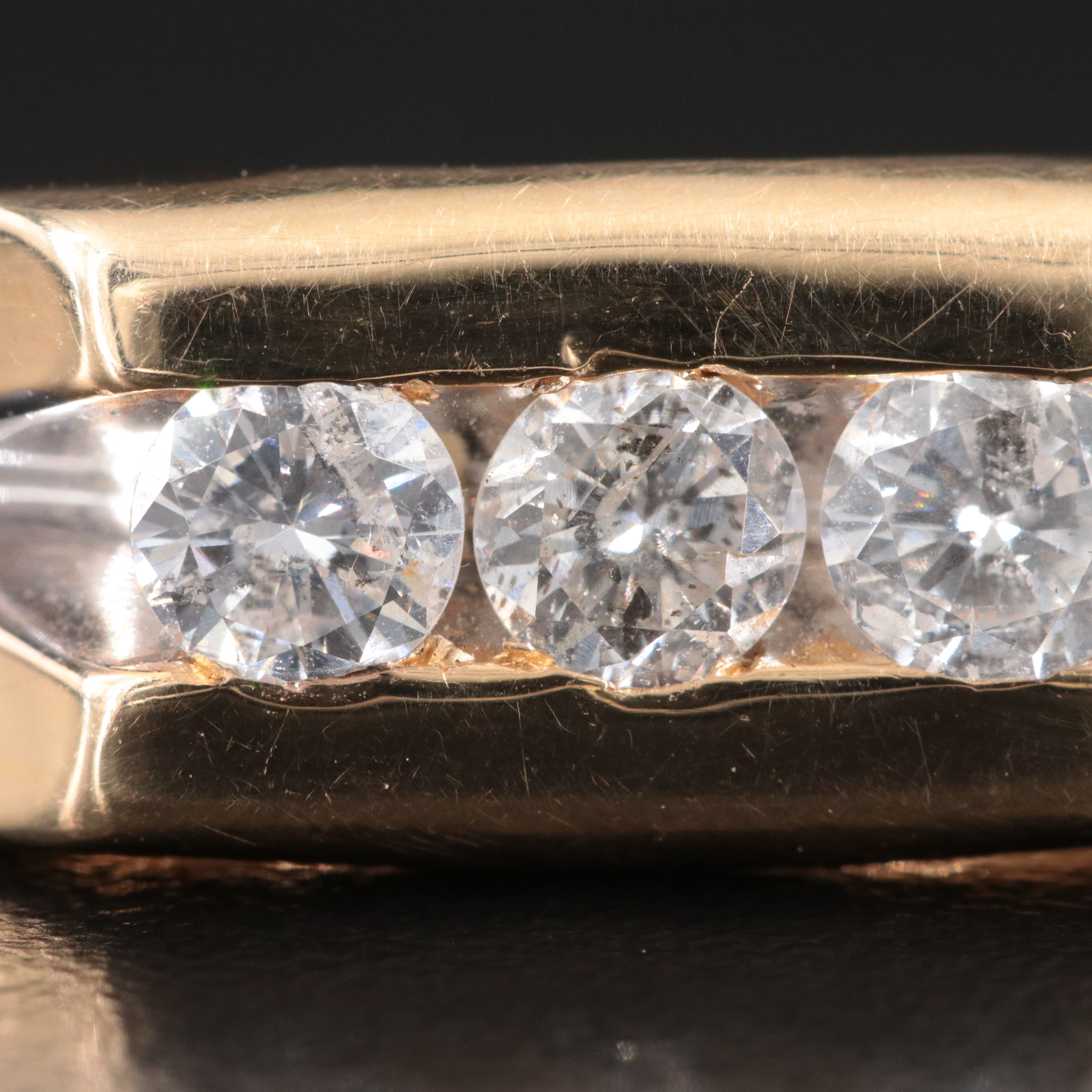 14K 1.02 CTW Diamond Band