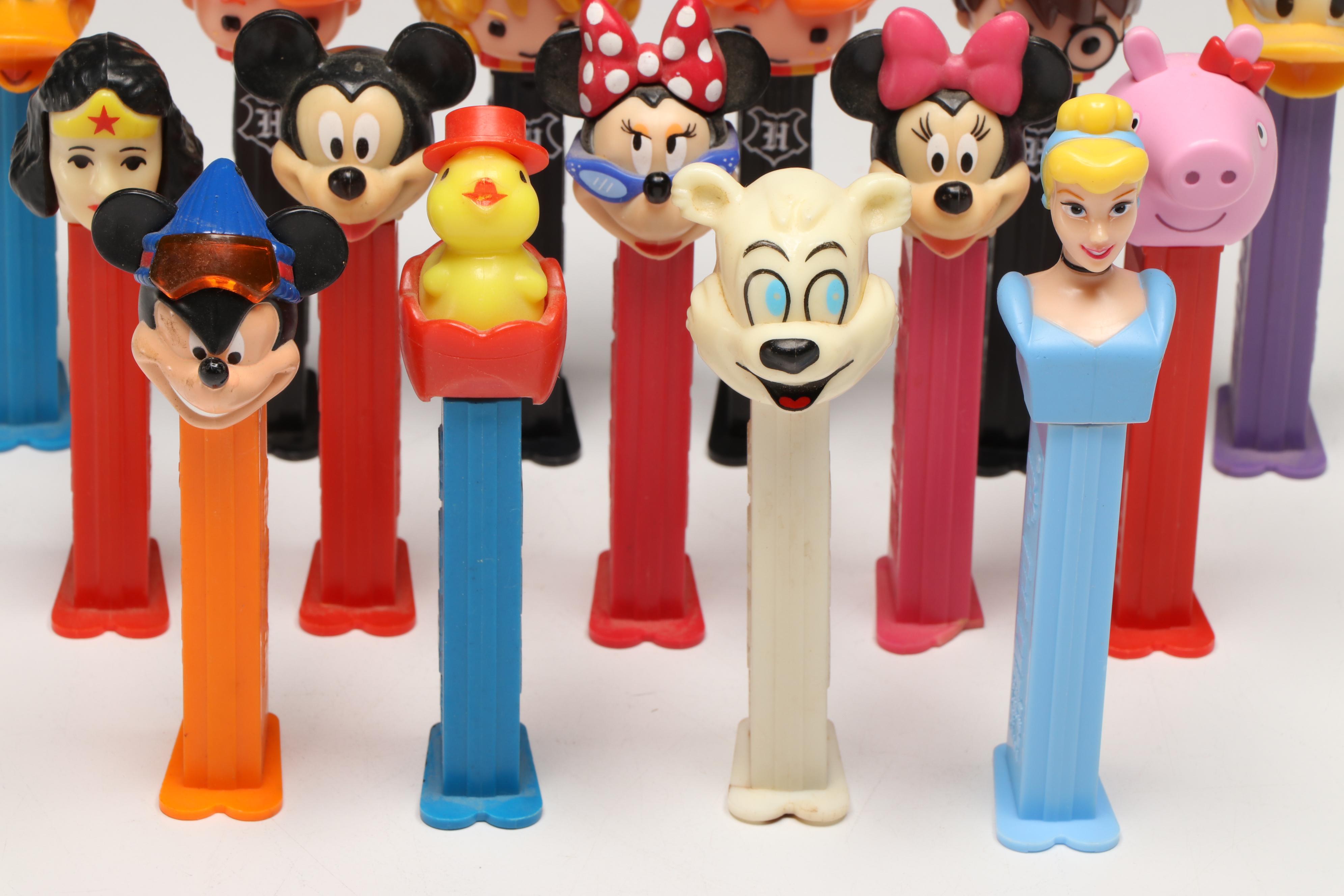 PEZ Candy Dispensers Including Harry Potter, Disney, Hello Kitty and More