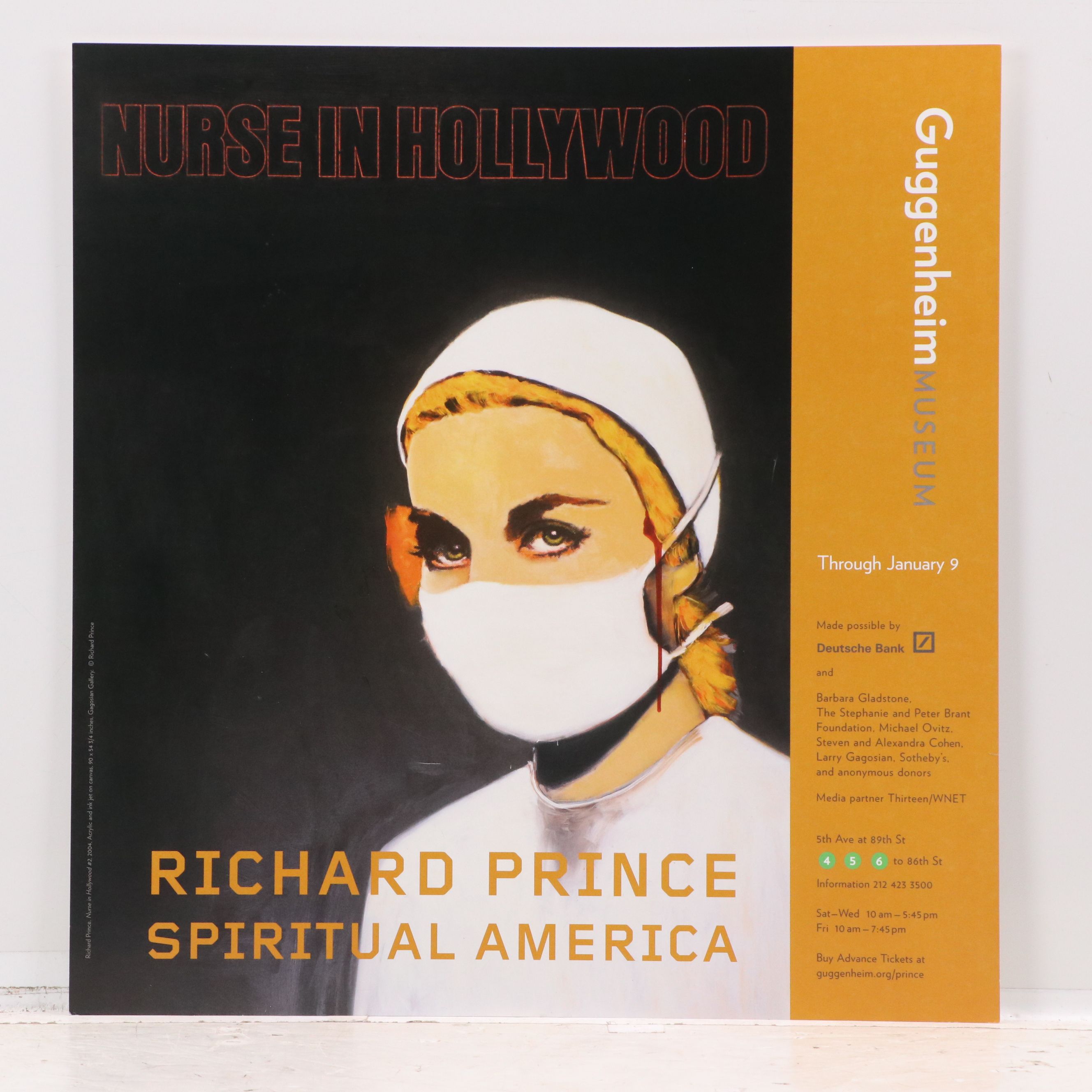 Guggenheim Constantin Brancusi and Richard Prince Exhibition Posters