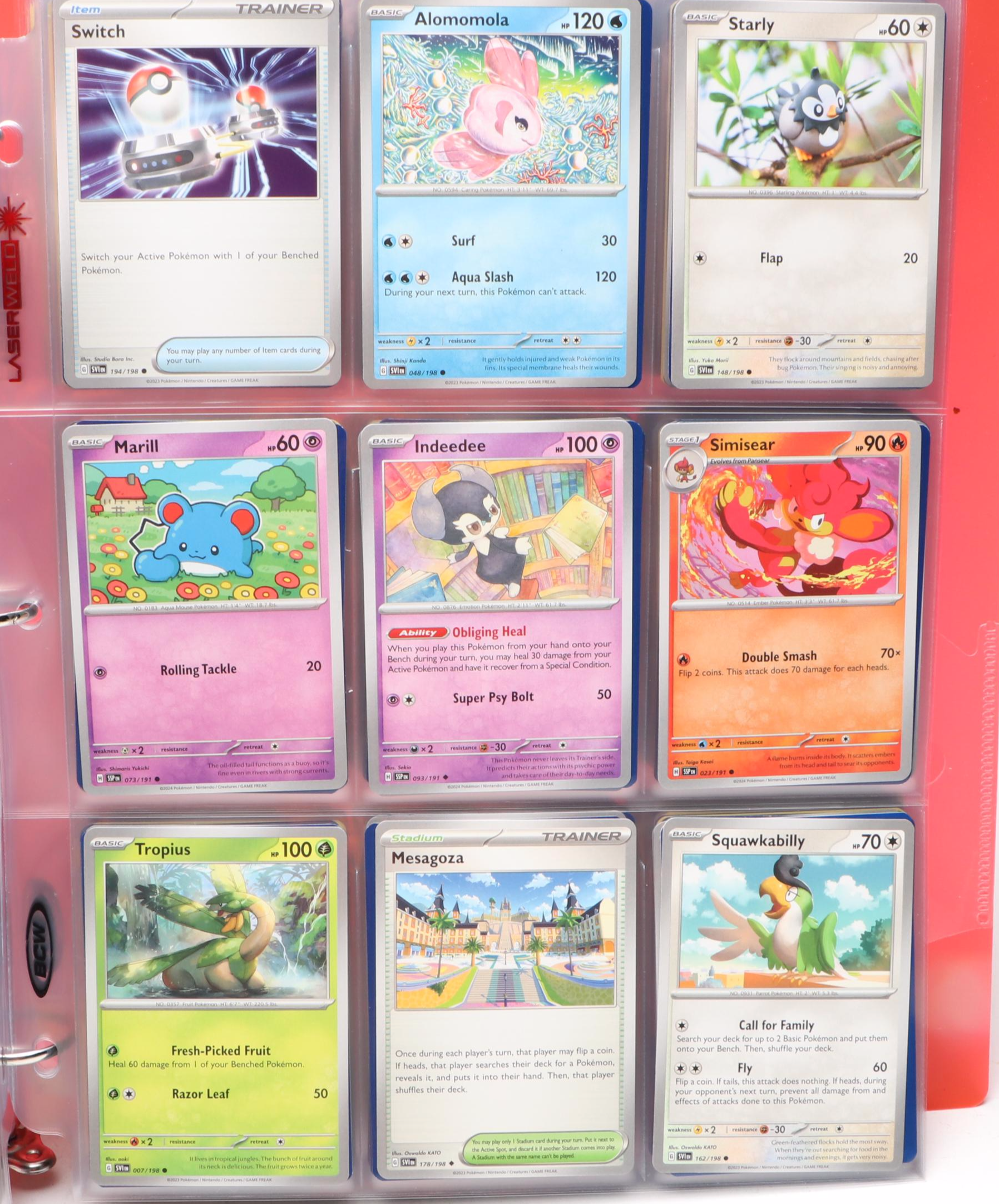 Pokémon Card Collection Featuring Holos and More, 2020s