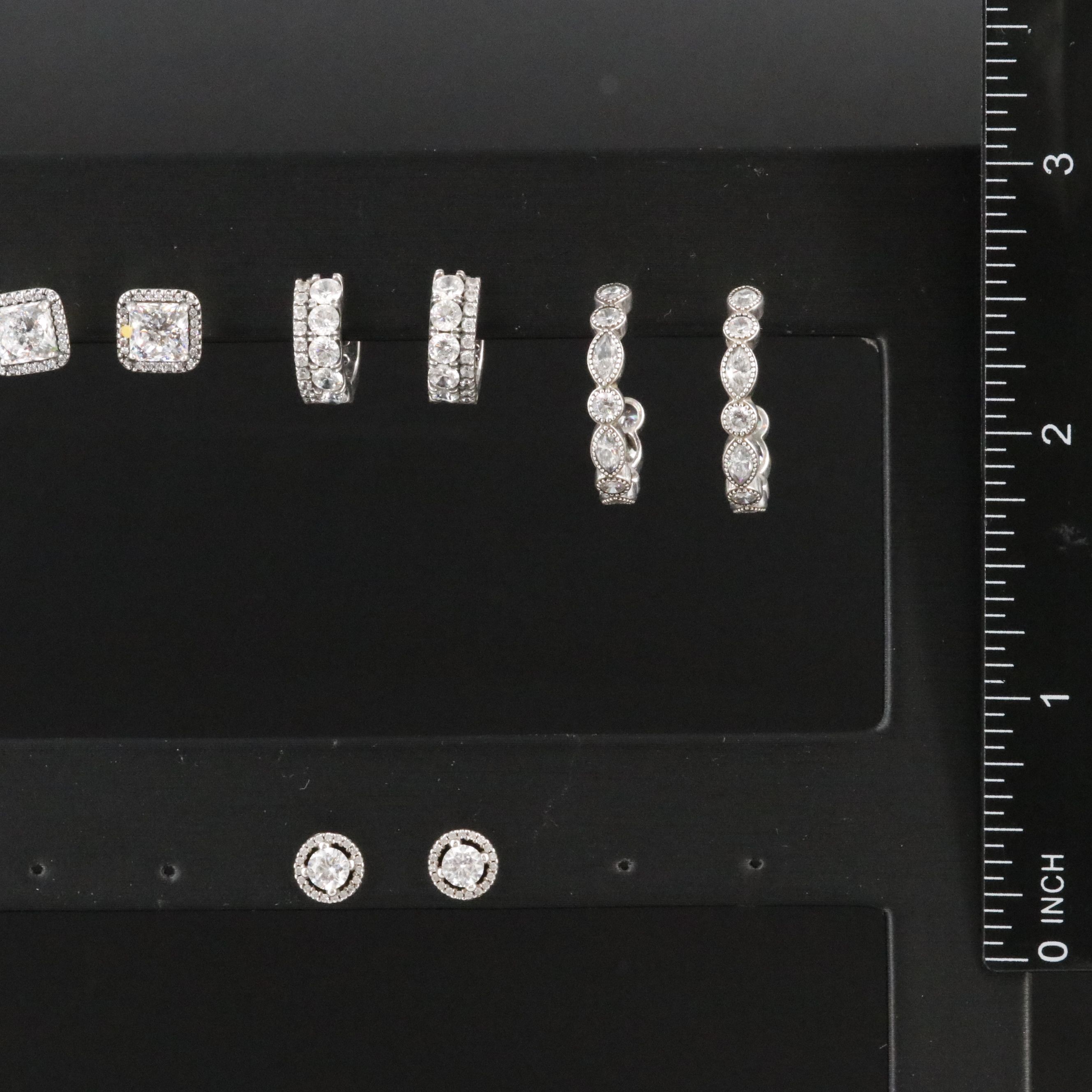 Pandora Sterling Earring Collection