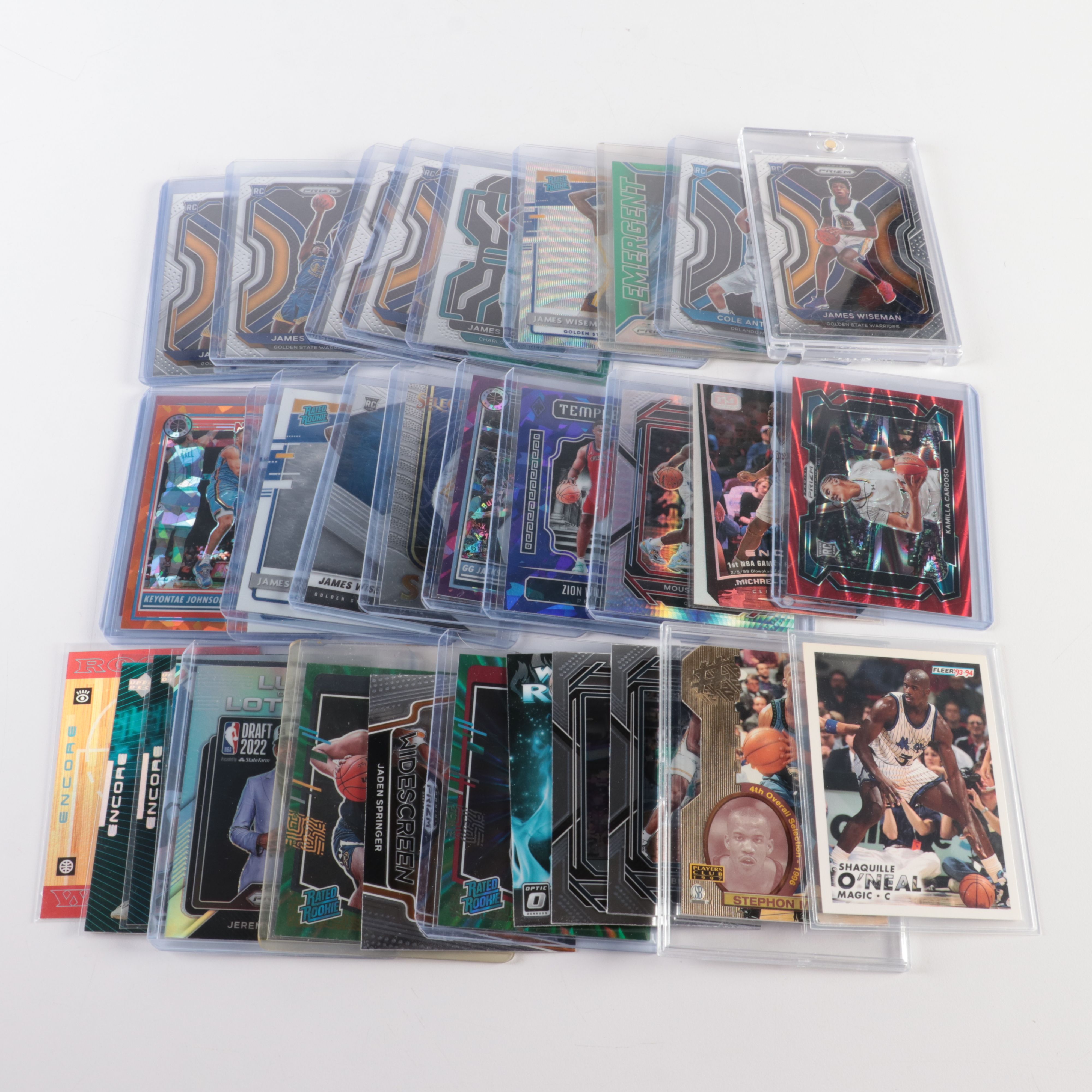 Basketball Trading Card Collection, Donruss, Topps, Prizm, and More
