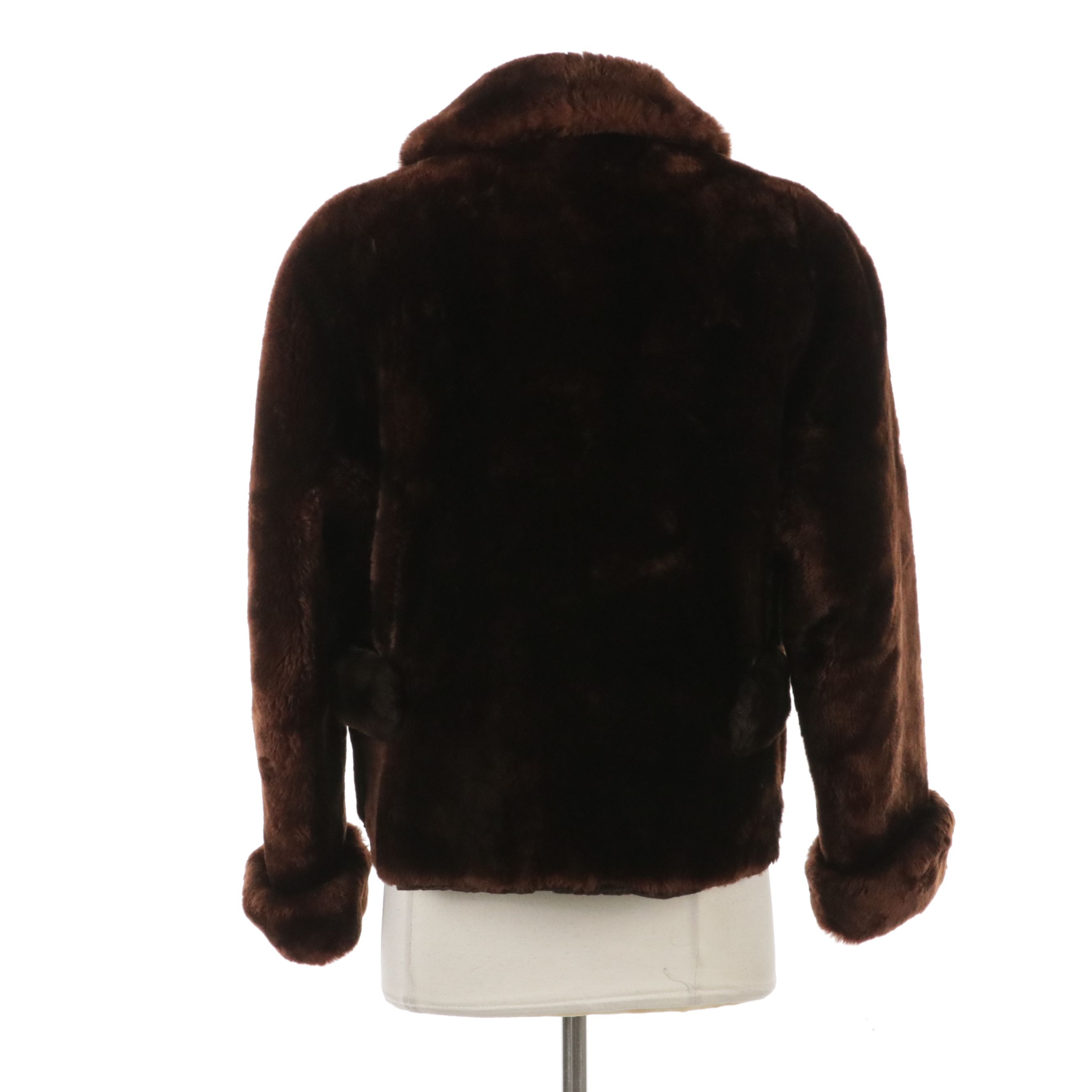 Jacques Heim Beau Mouton Swing Jacket in Sheared Lamb Fur, circa 1960