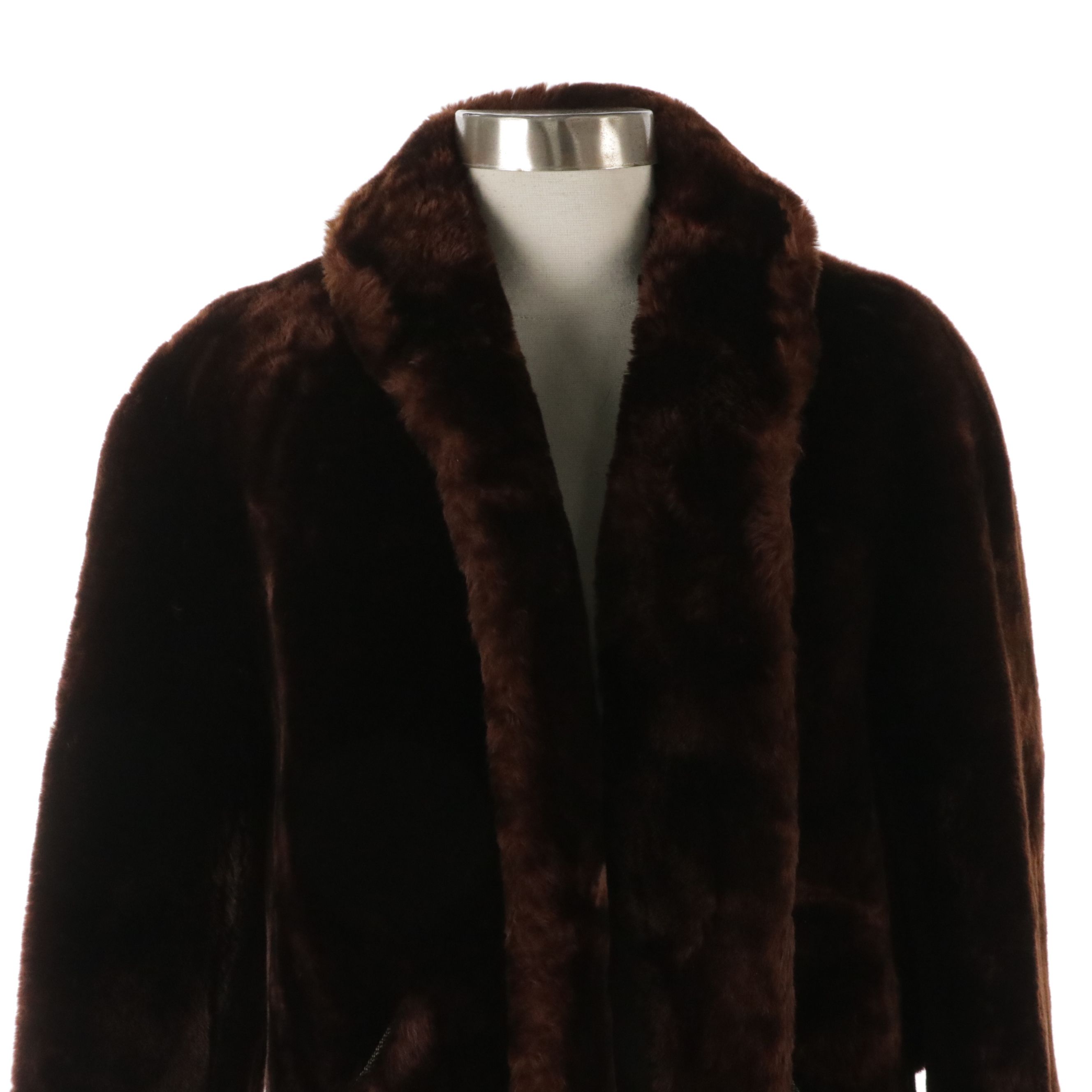 Jacques Heim Beau Mouton Swing Jacket in Sheared Lamb Fur, circa 1960