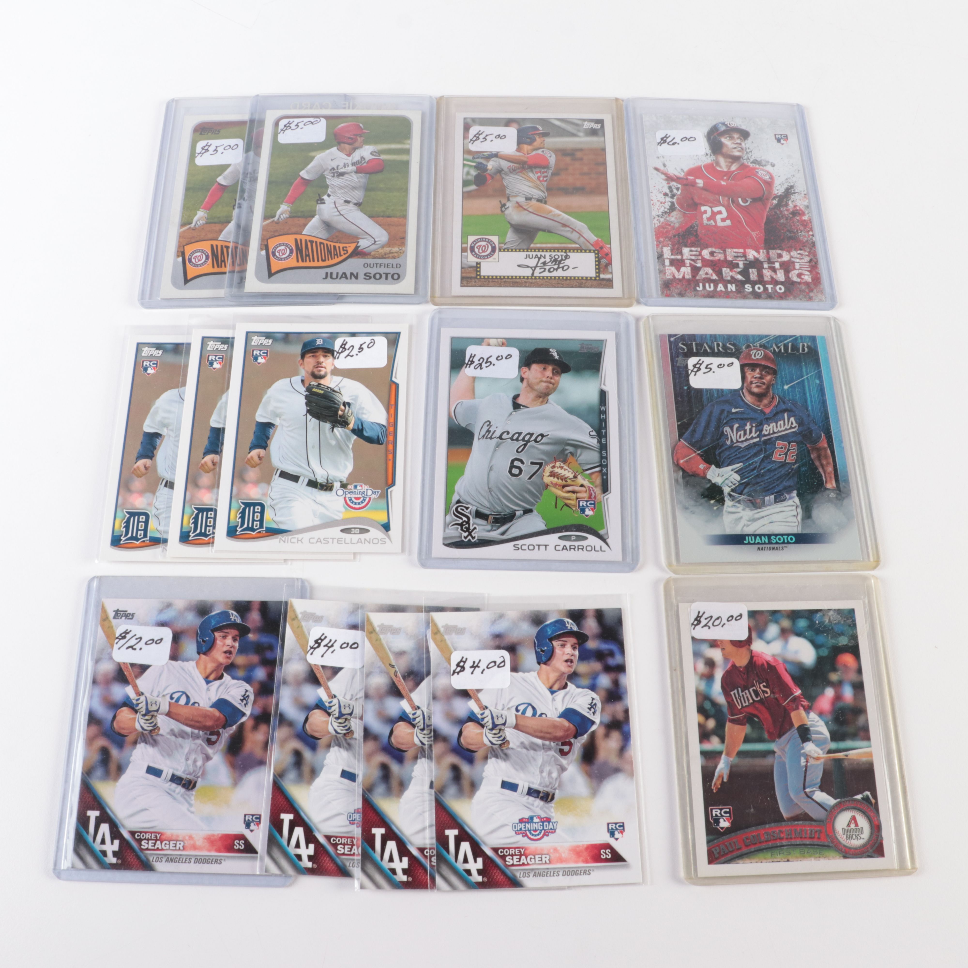 Baseball Card Collection, 1970s to 2020s