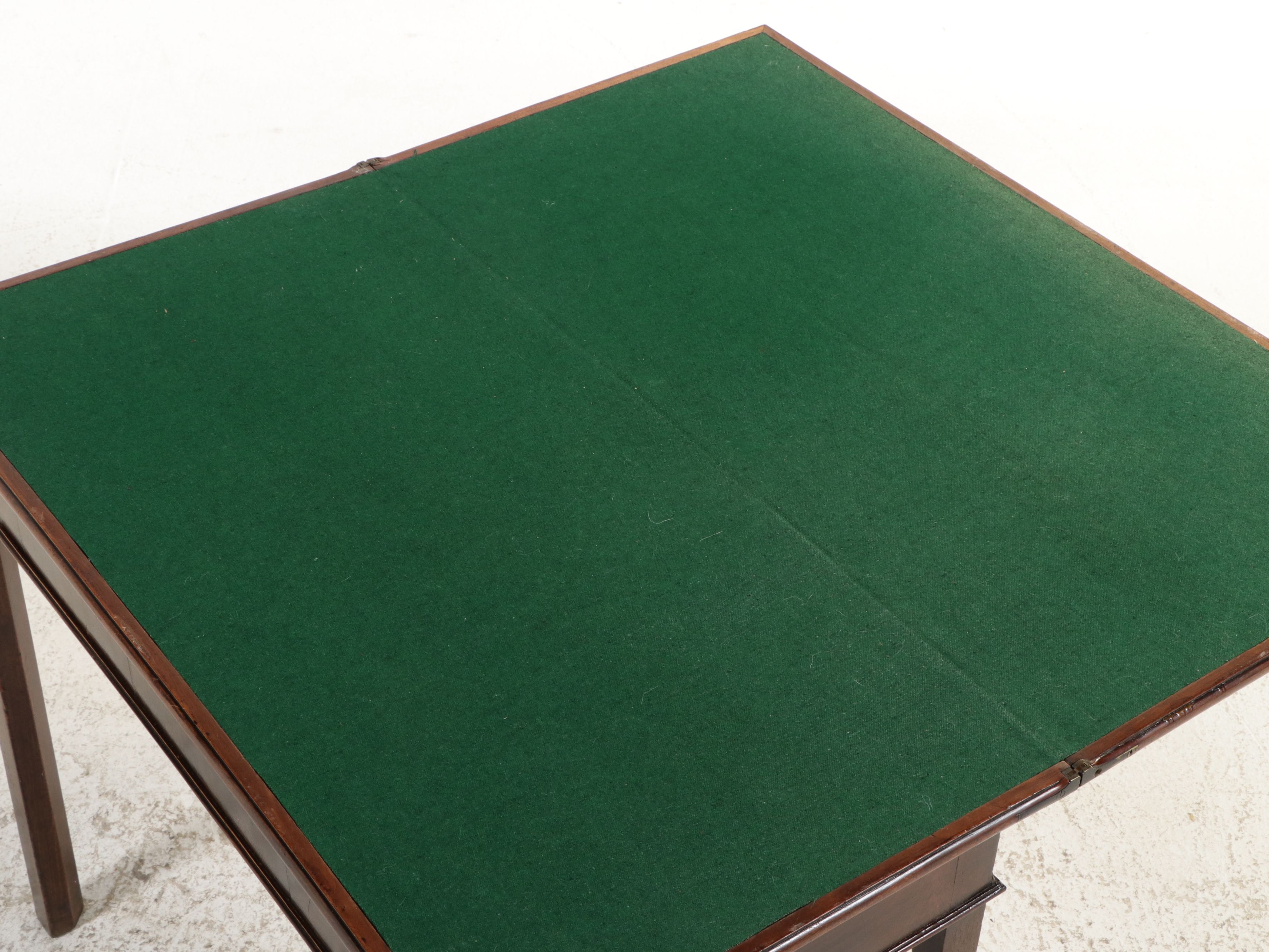 Chippendale Style Mahogany Flip-Top Games Table, 19th Century