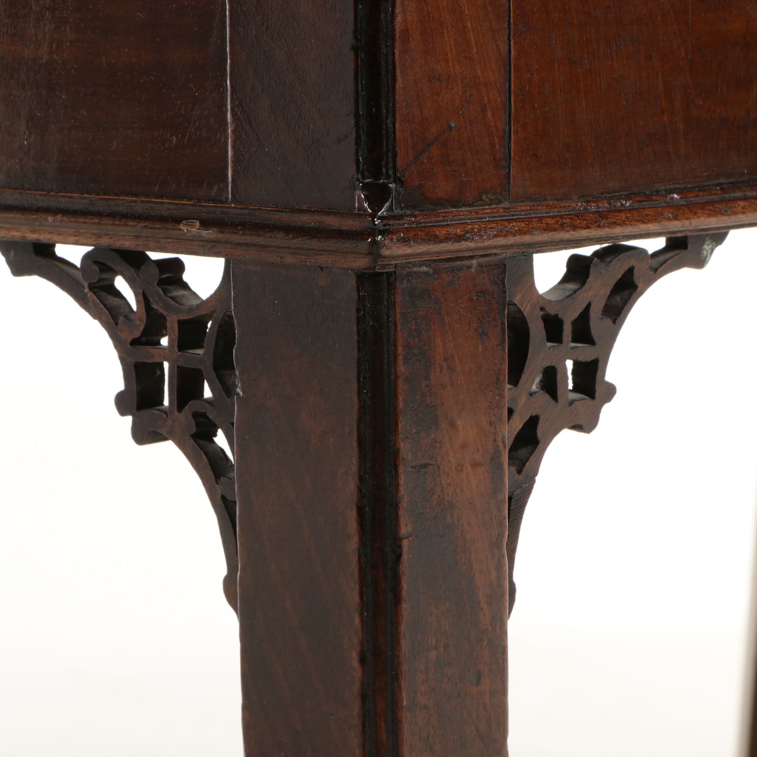 Chippendale Style Mahogany Flip-Top Games Table, 19th Century