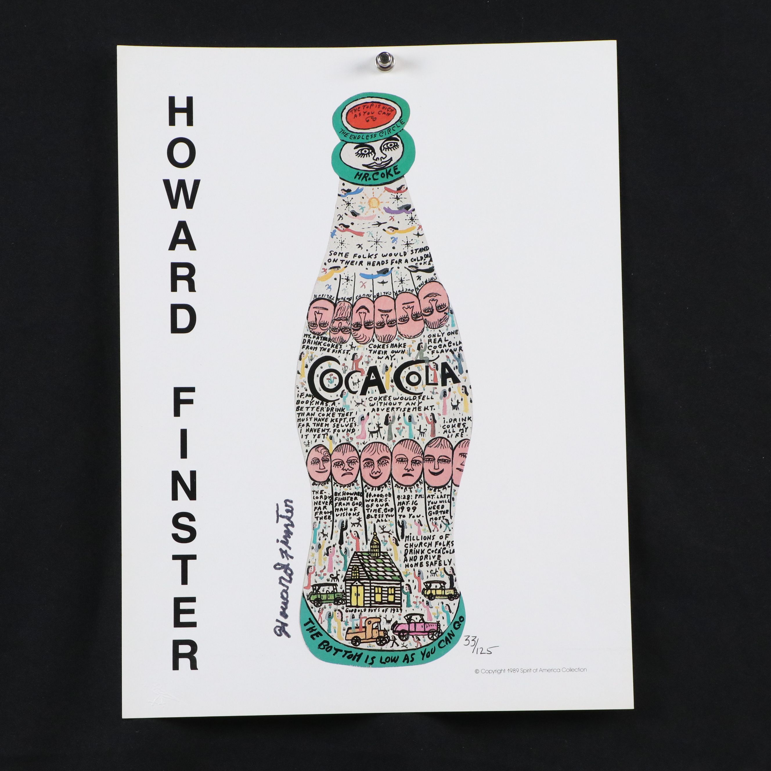 Collection of Howard Finster Posters and Prints
