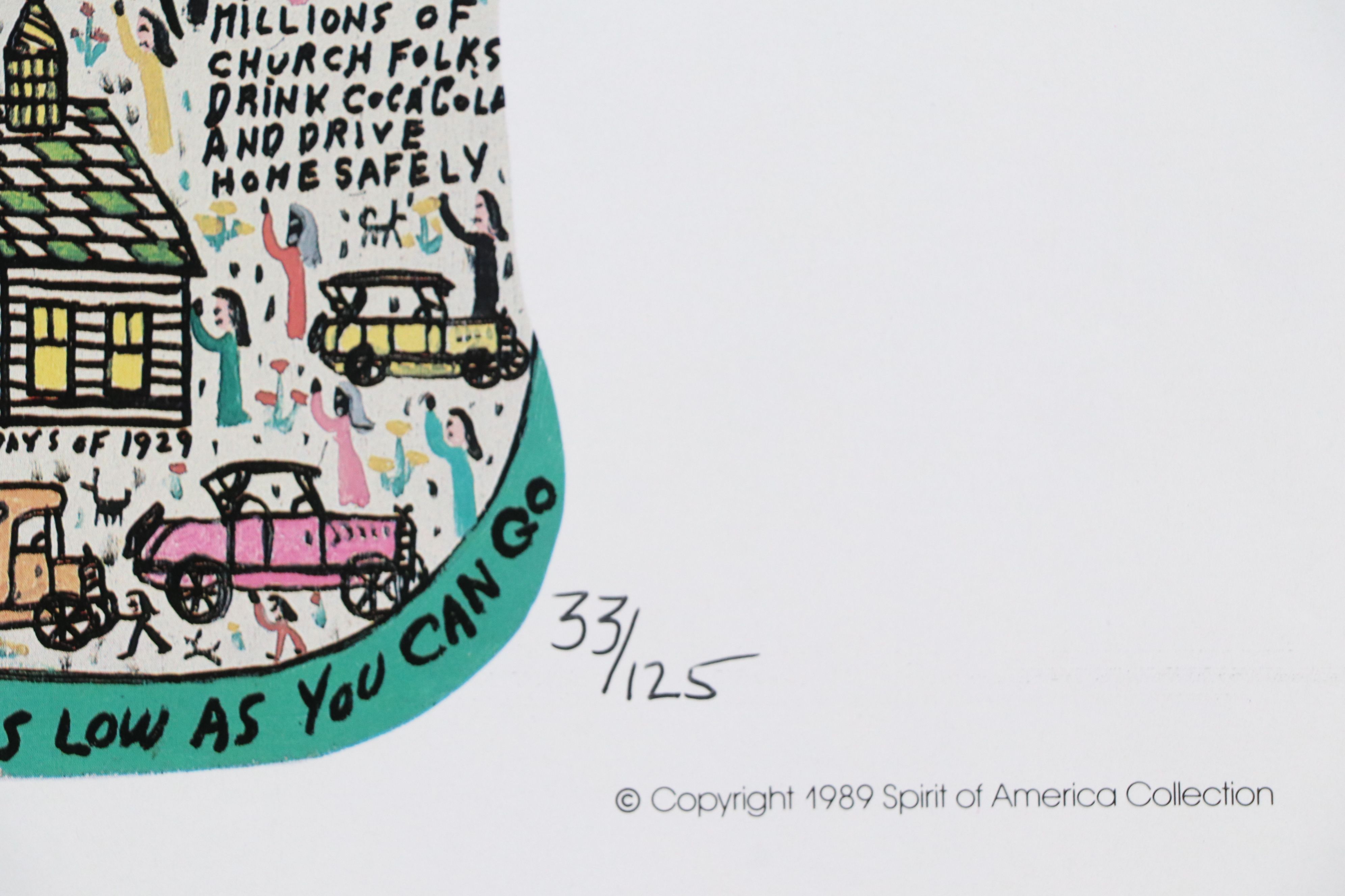 Collection of Howard Finster Posters and Prints