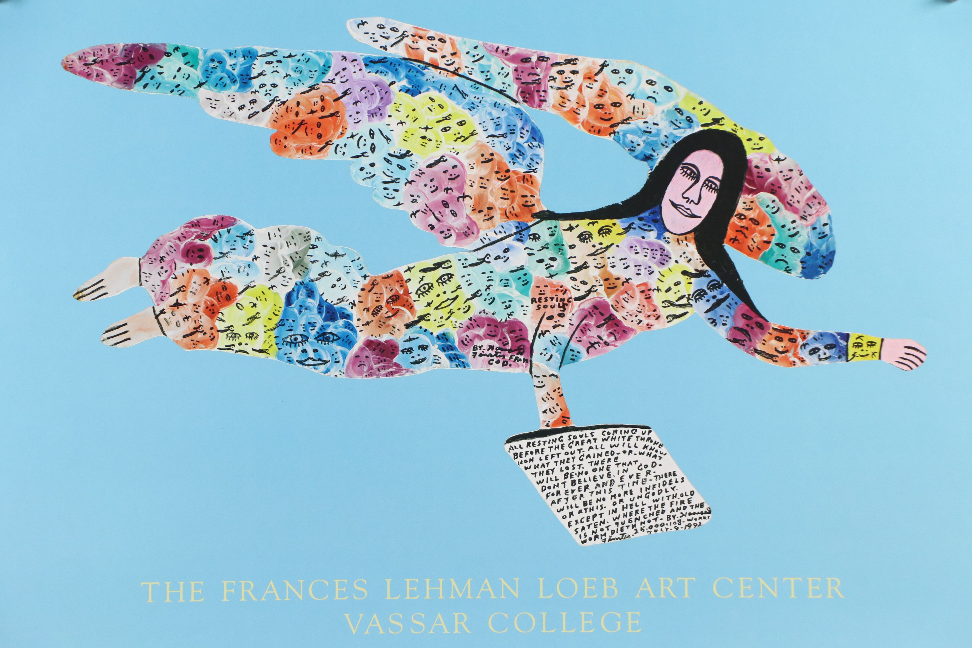 After Howard Finster Offset Lithograph Posters, Late 20th Century