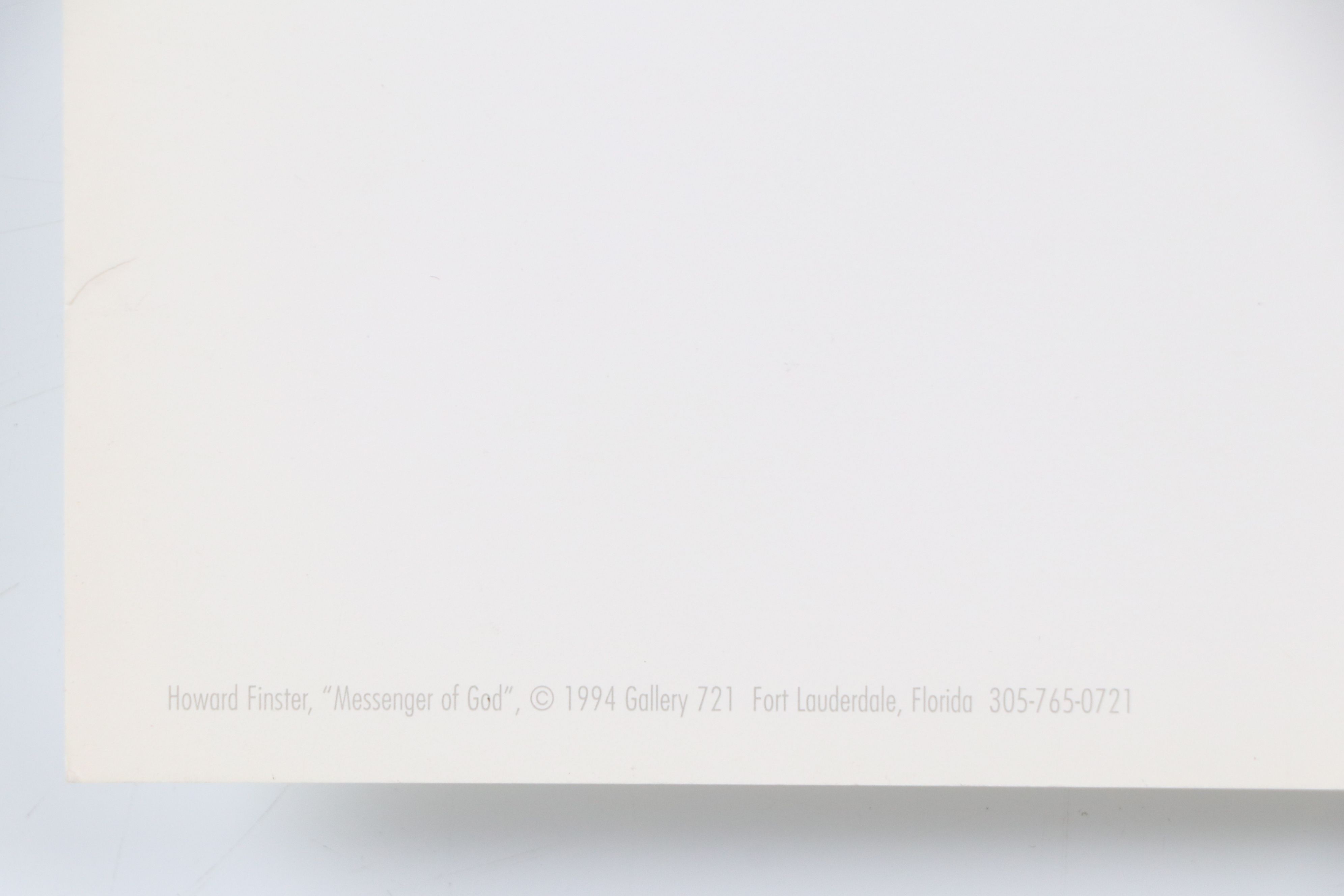 After Howard Finster Offset Lithograph Posters, Late 20th Century