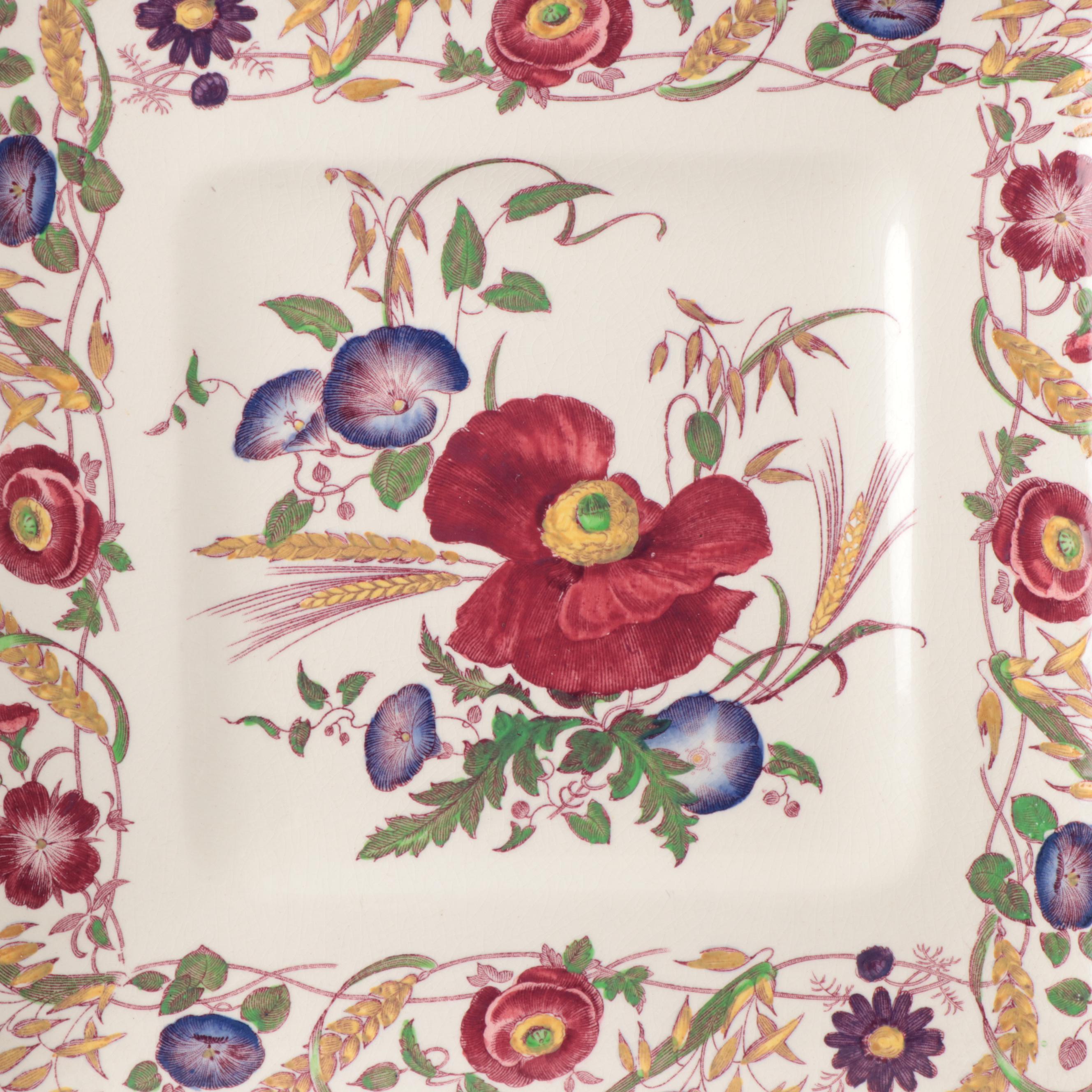 Wedgwood "Cream Color on Cream Color" Ceramic Teapot and More