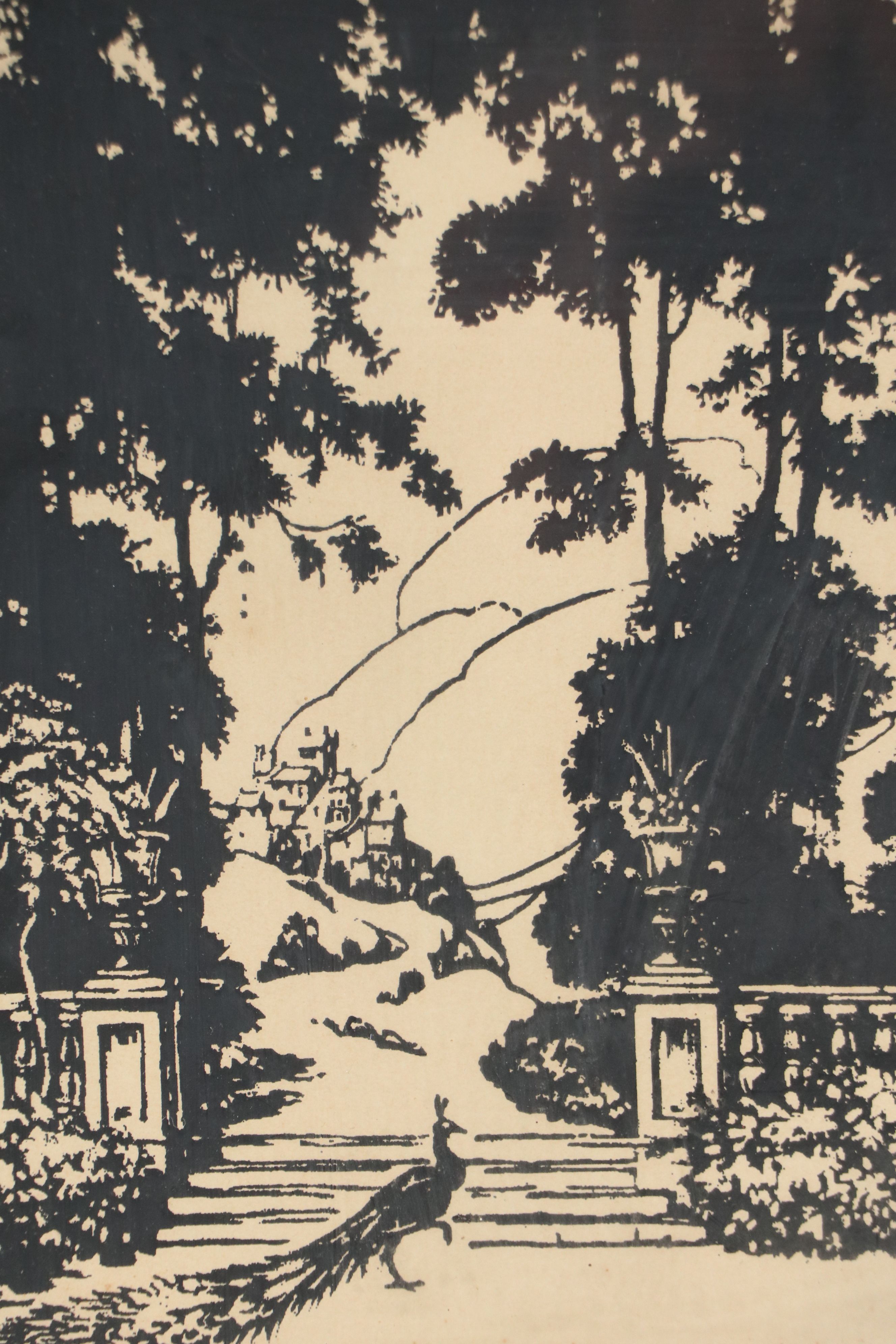 Magdalena W. Tolson Serigraph "A Fantasy," 20th Century