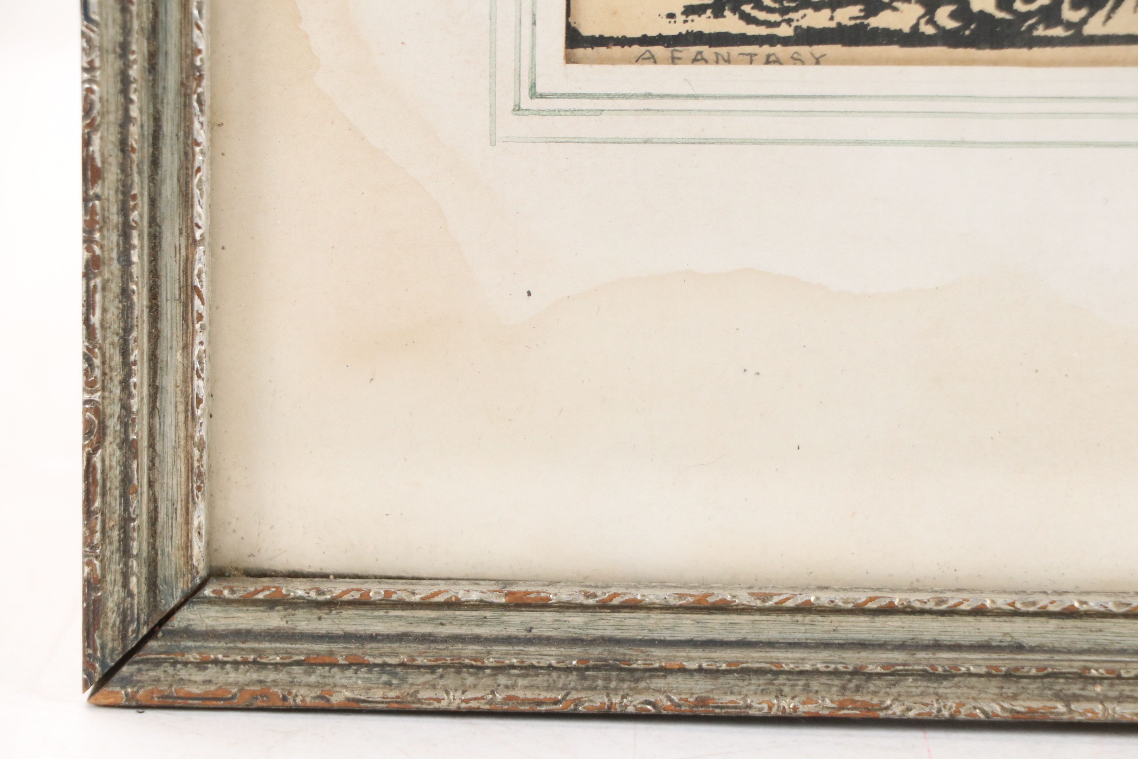 Magdalena W. Tolson Serigraph "A Fantasy," 20th Century