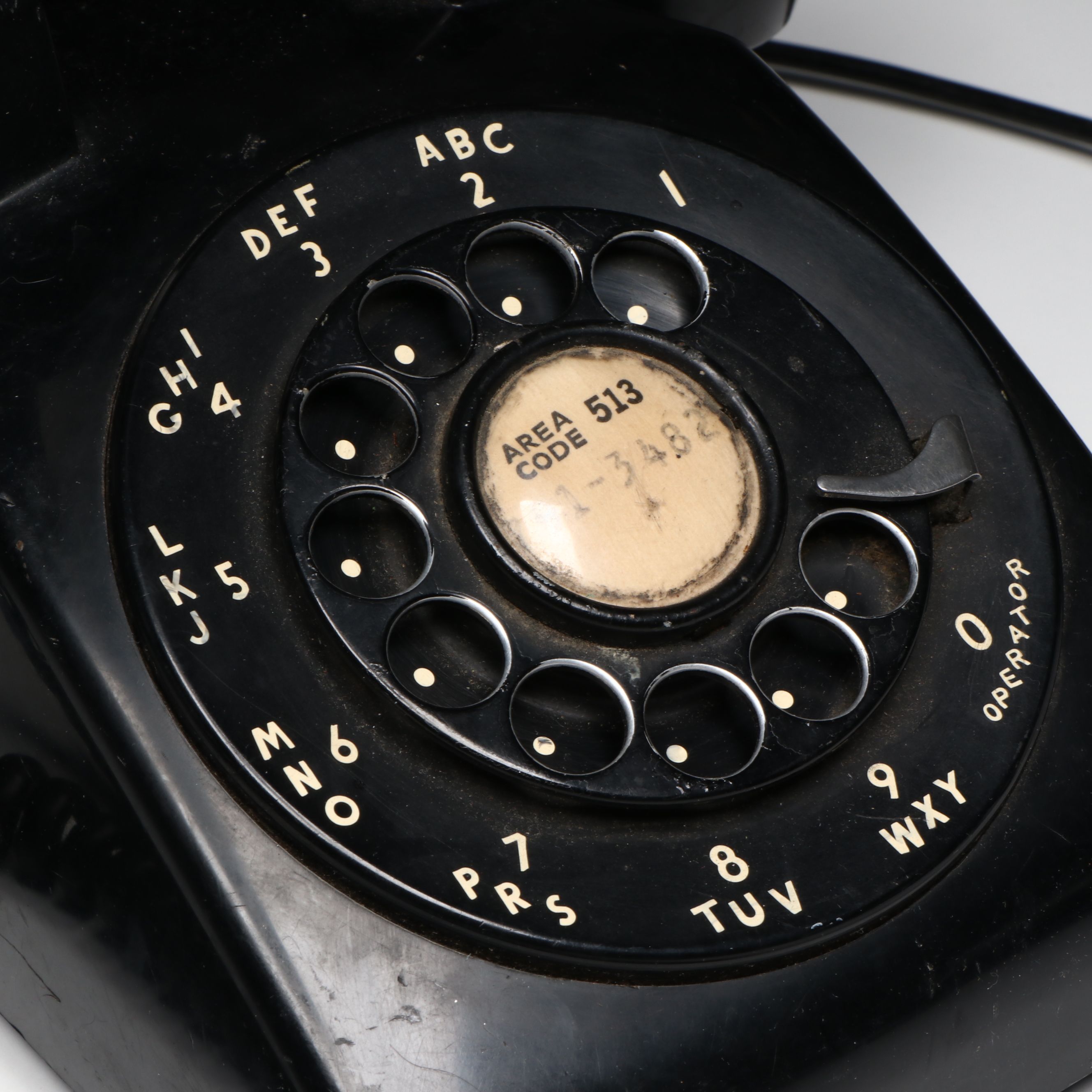 Western Electric Bell System Model 500 Rotary Telephone, Mid/Late 20th Century