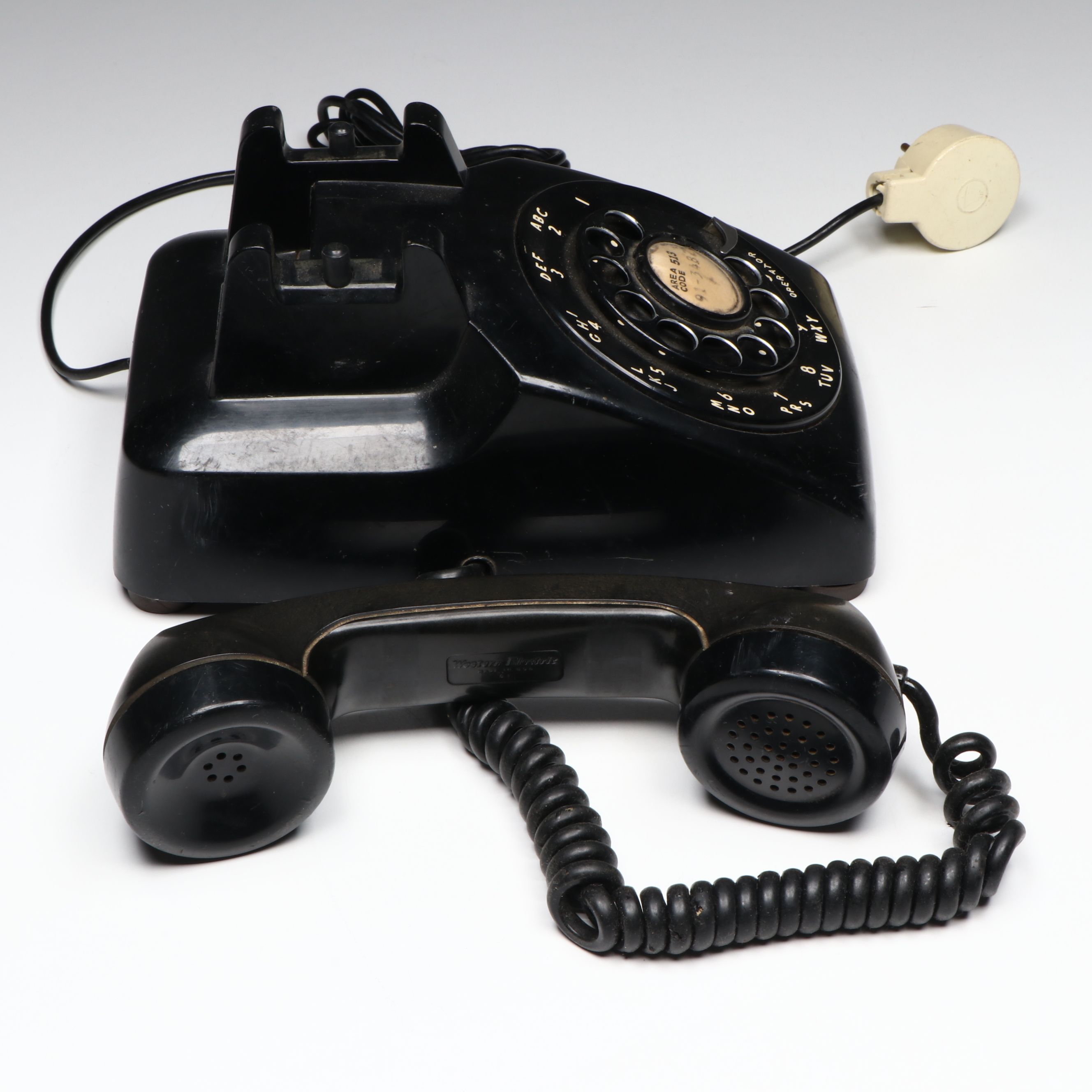 Western Electric Bell System Model 500 Rotary Telephone, Mid/Late 20th Century