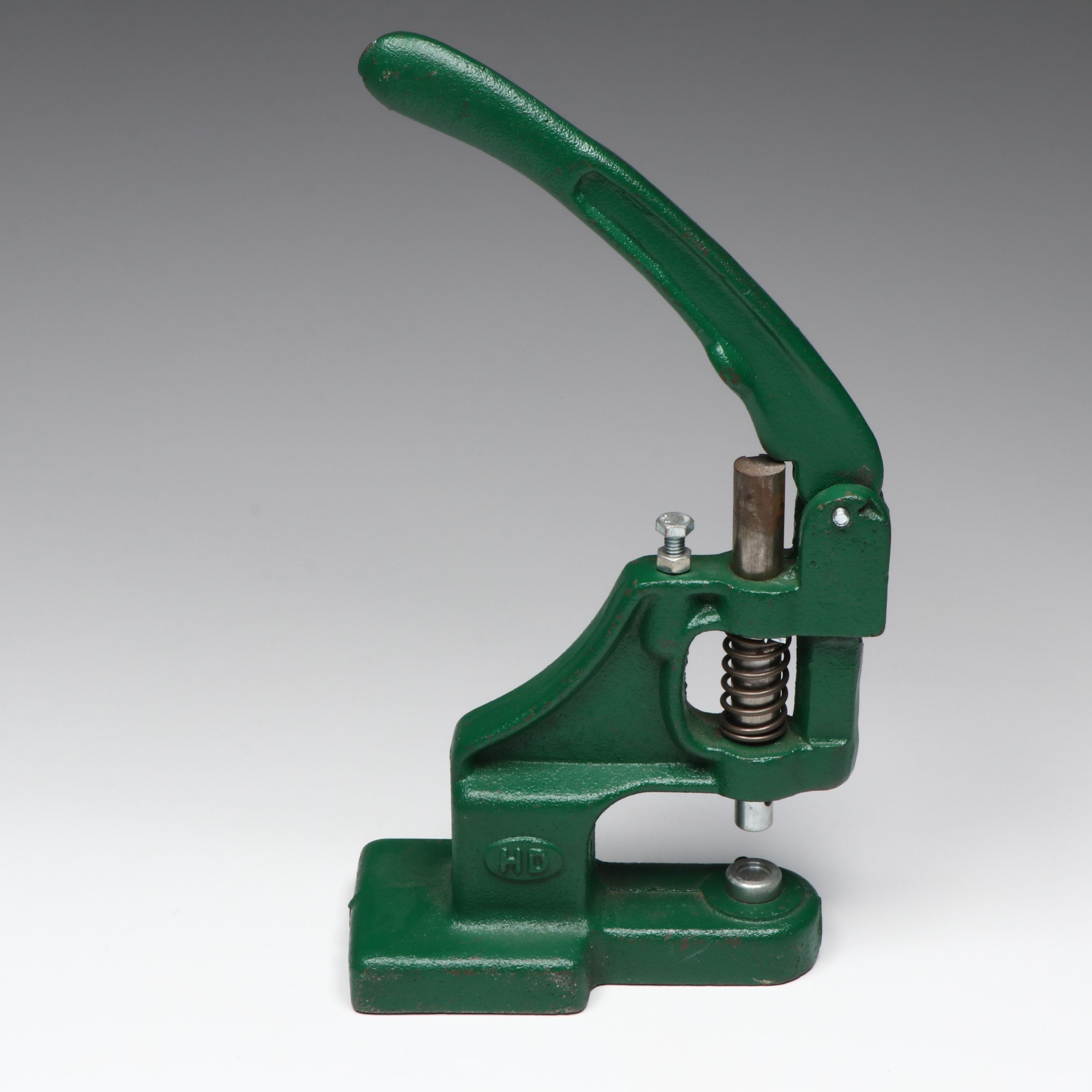 Cast Iron Hand Rivet Press with Grommets, Rivets and Snaps in Organizer