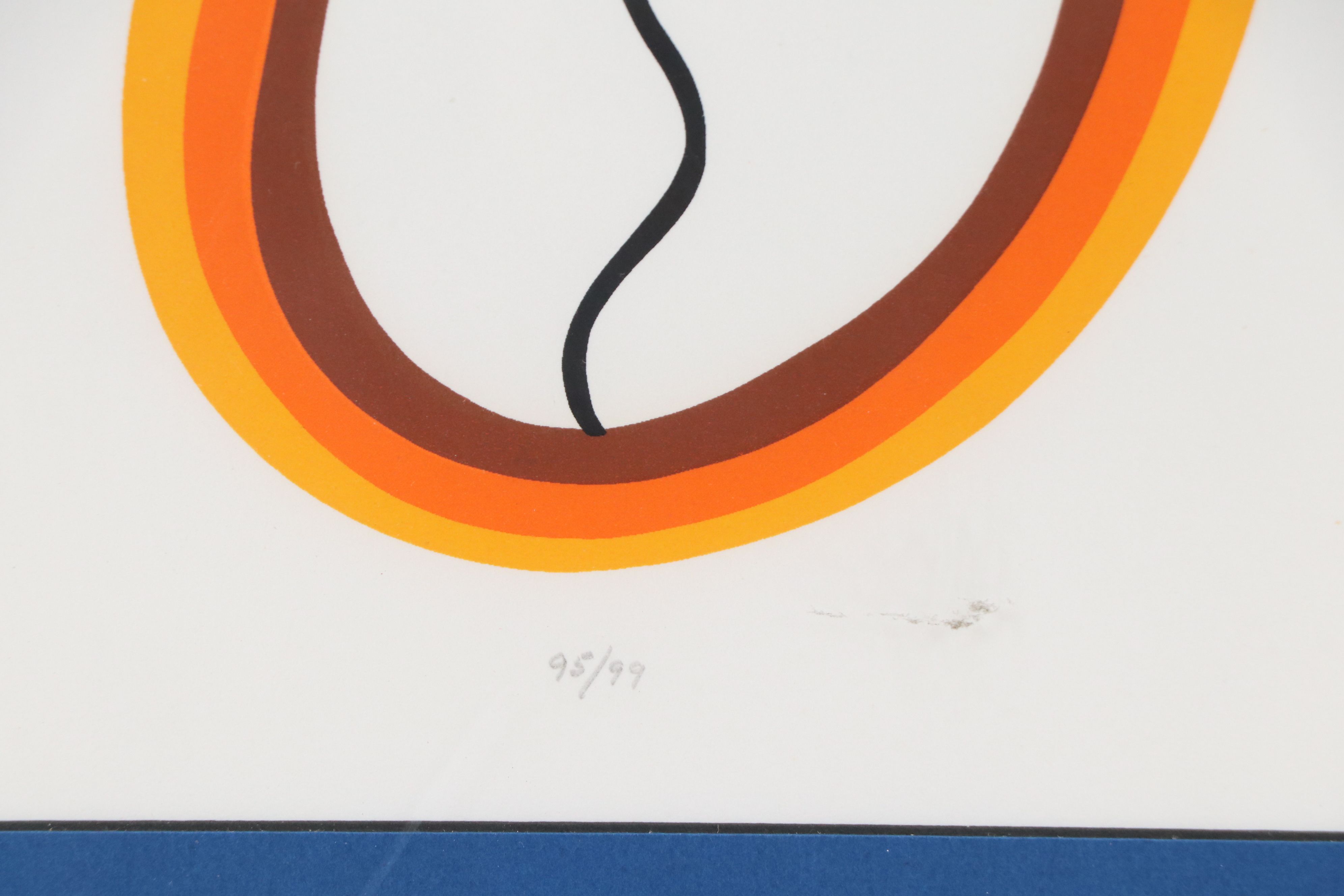 Clemence Wescoupe Serigraph "Morning Birds"