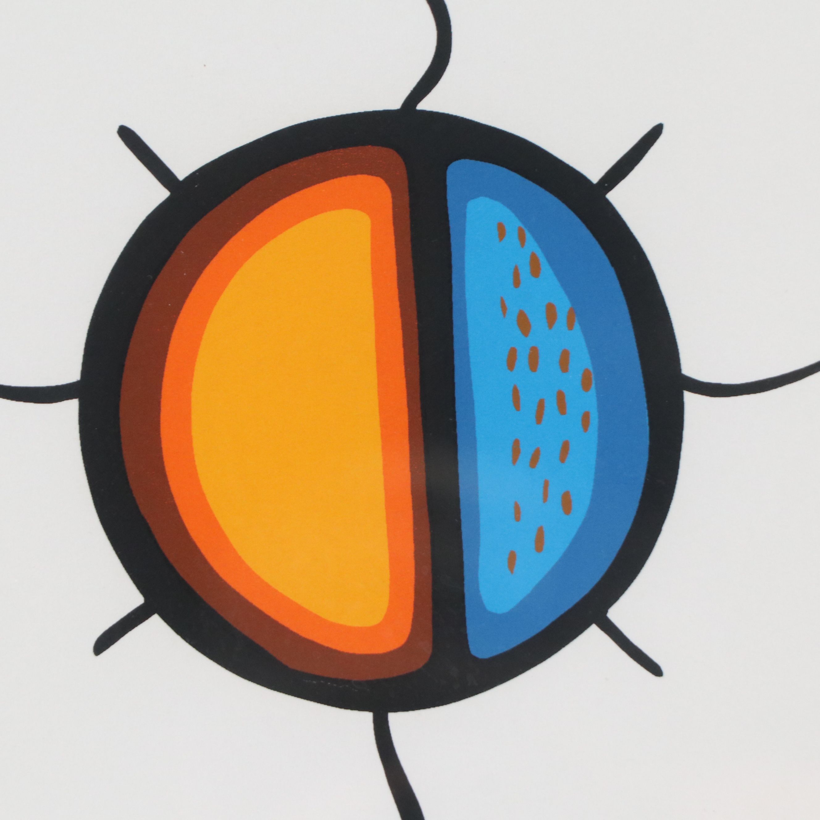 Clemence Wescoupe Serigraph "Morning Birds"