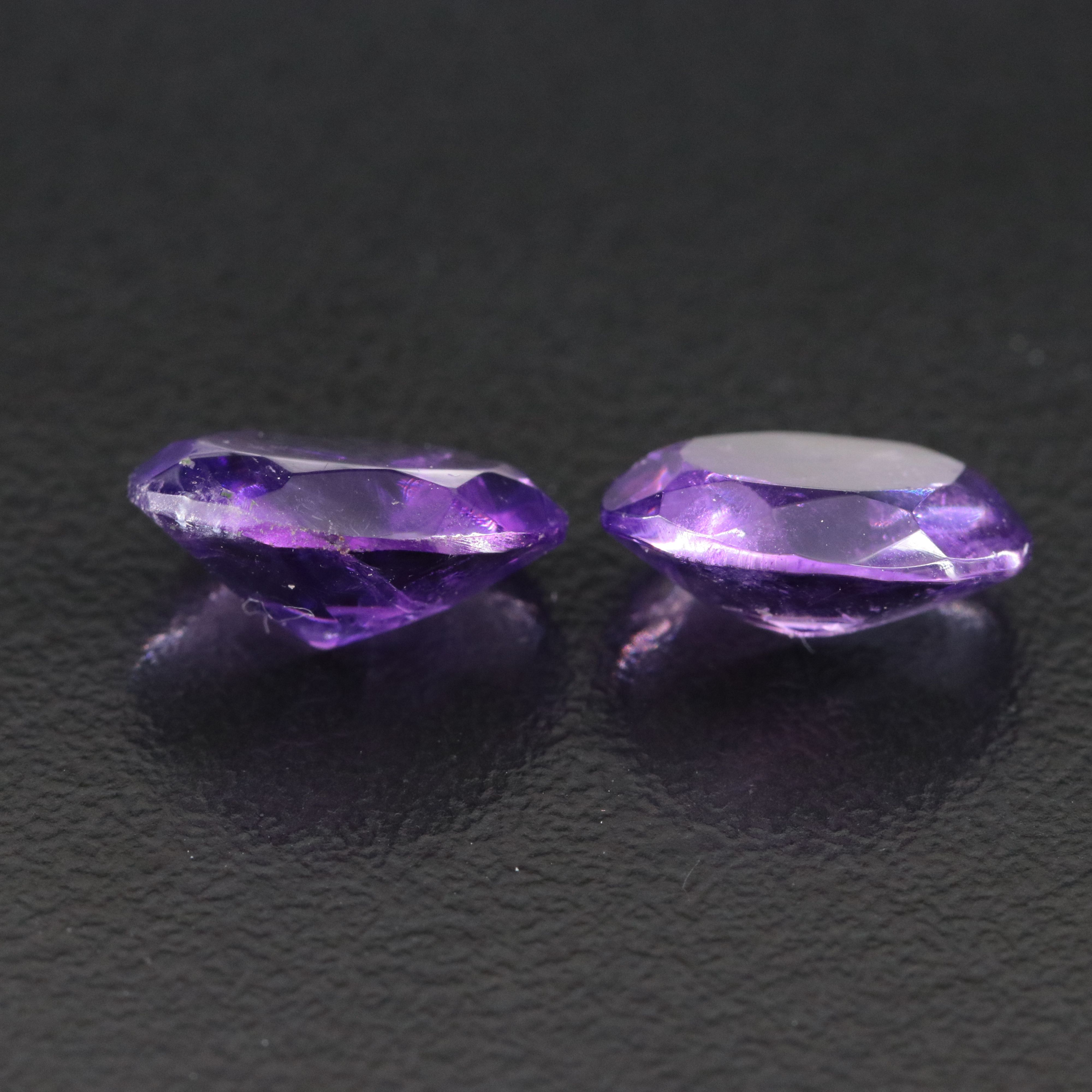 Loose 5.54 CTW Amethysts