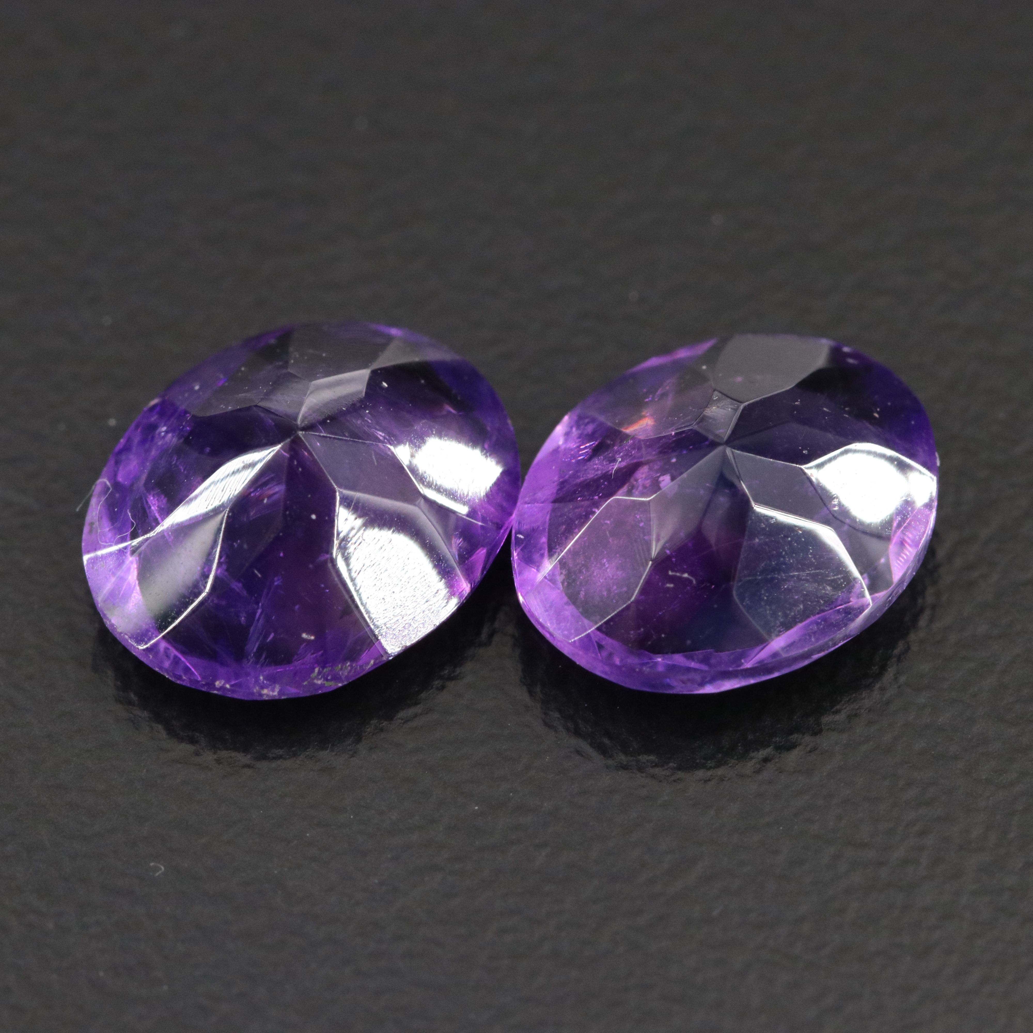 Loose 5.54 CTW Amethysts