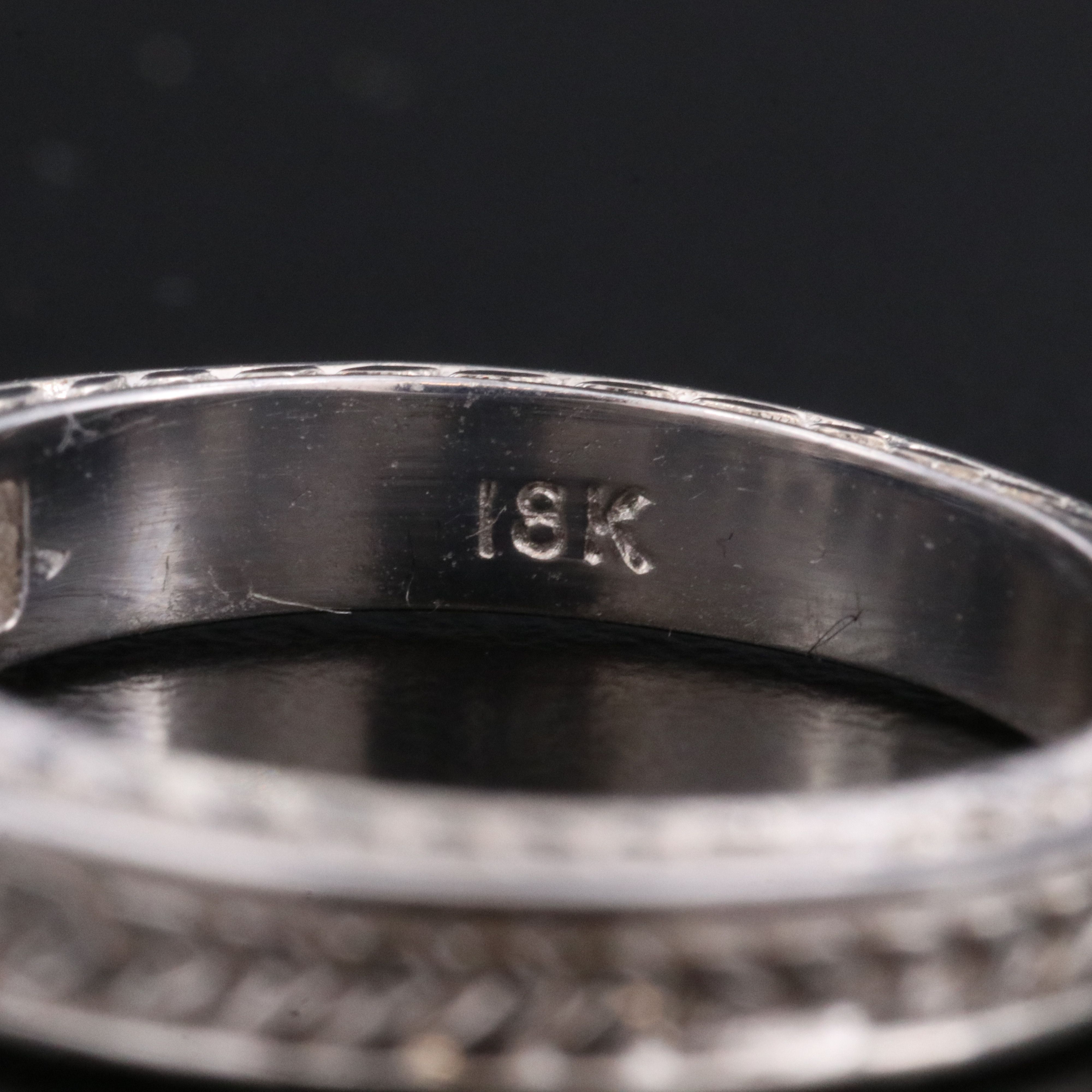 18K 0.45 CTW Diamond Ring