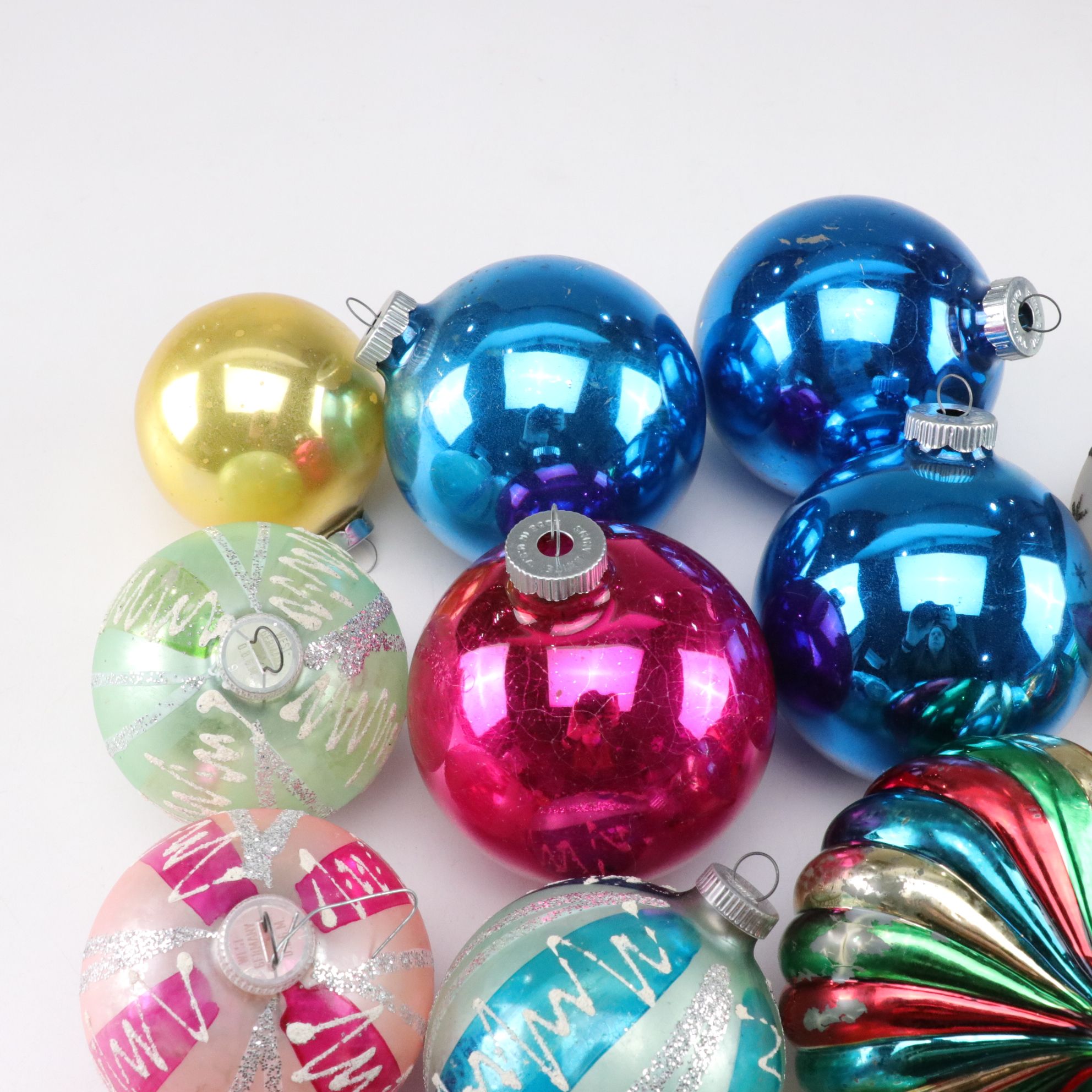 Glass Christmas Ornaments with Shiny Brite and More