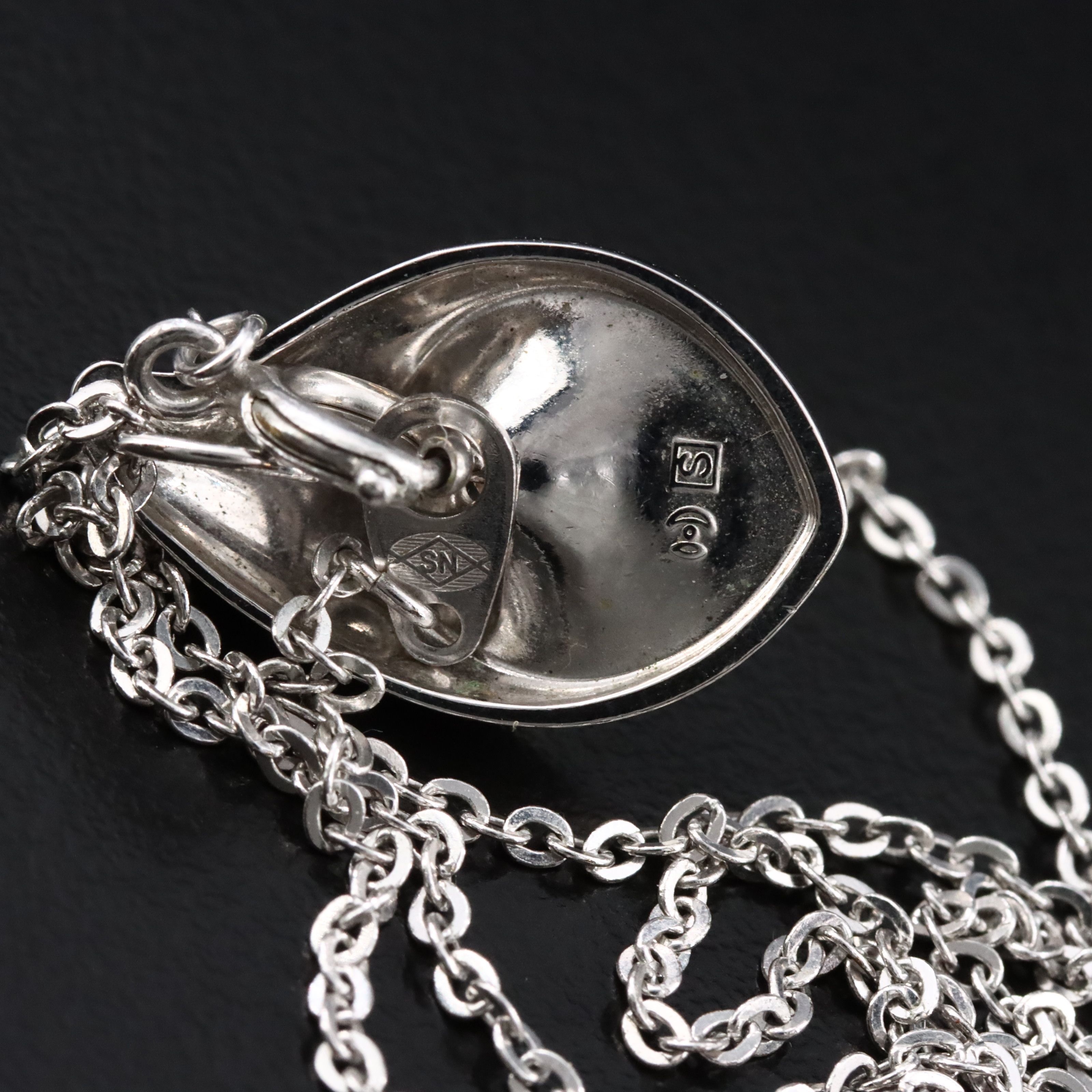 Tasaki Sterling Pearl Pendant Necklace