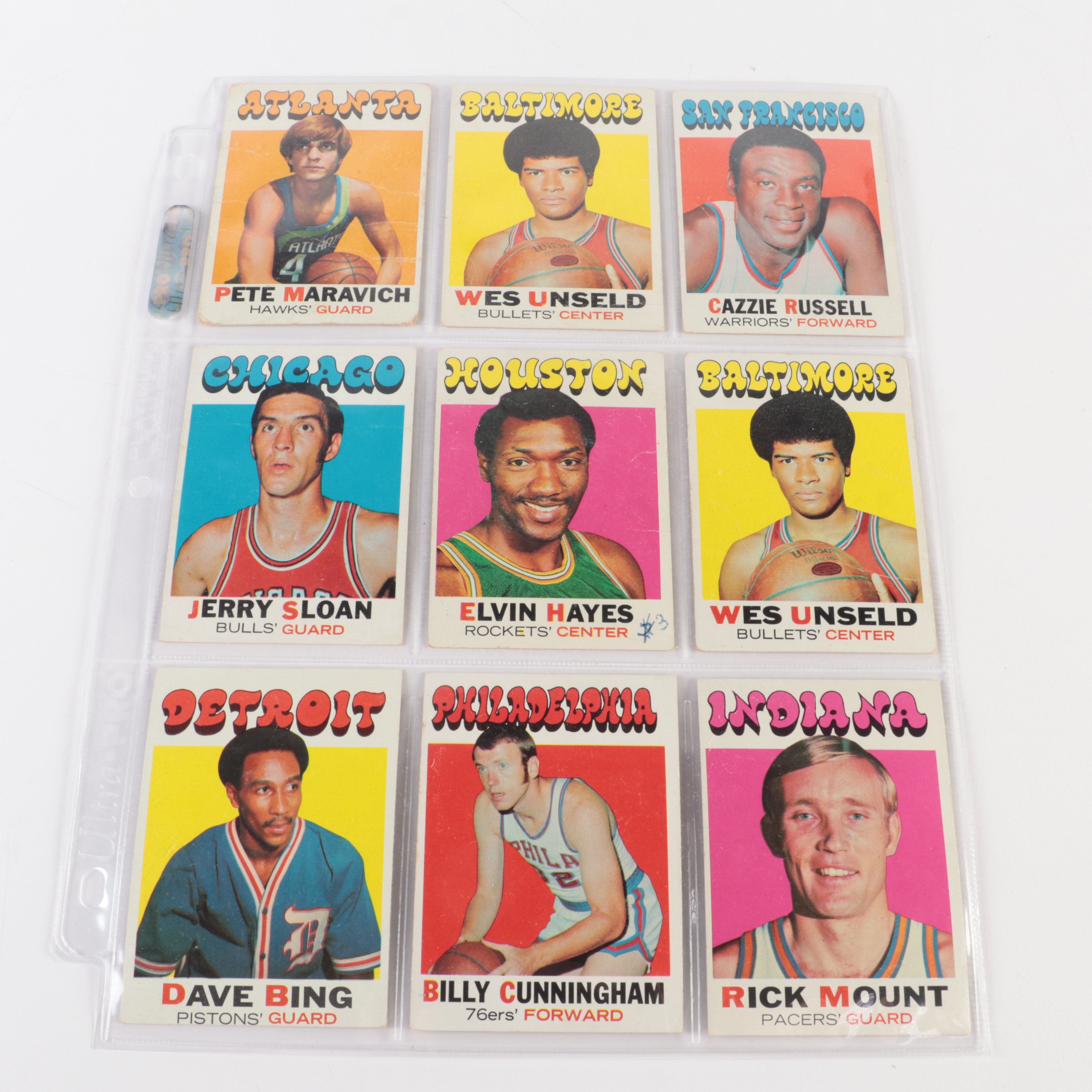 Collection of Baseball, Football and Basketball Cards, 1960s to 2020s