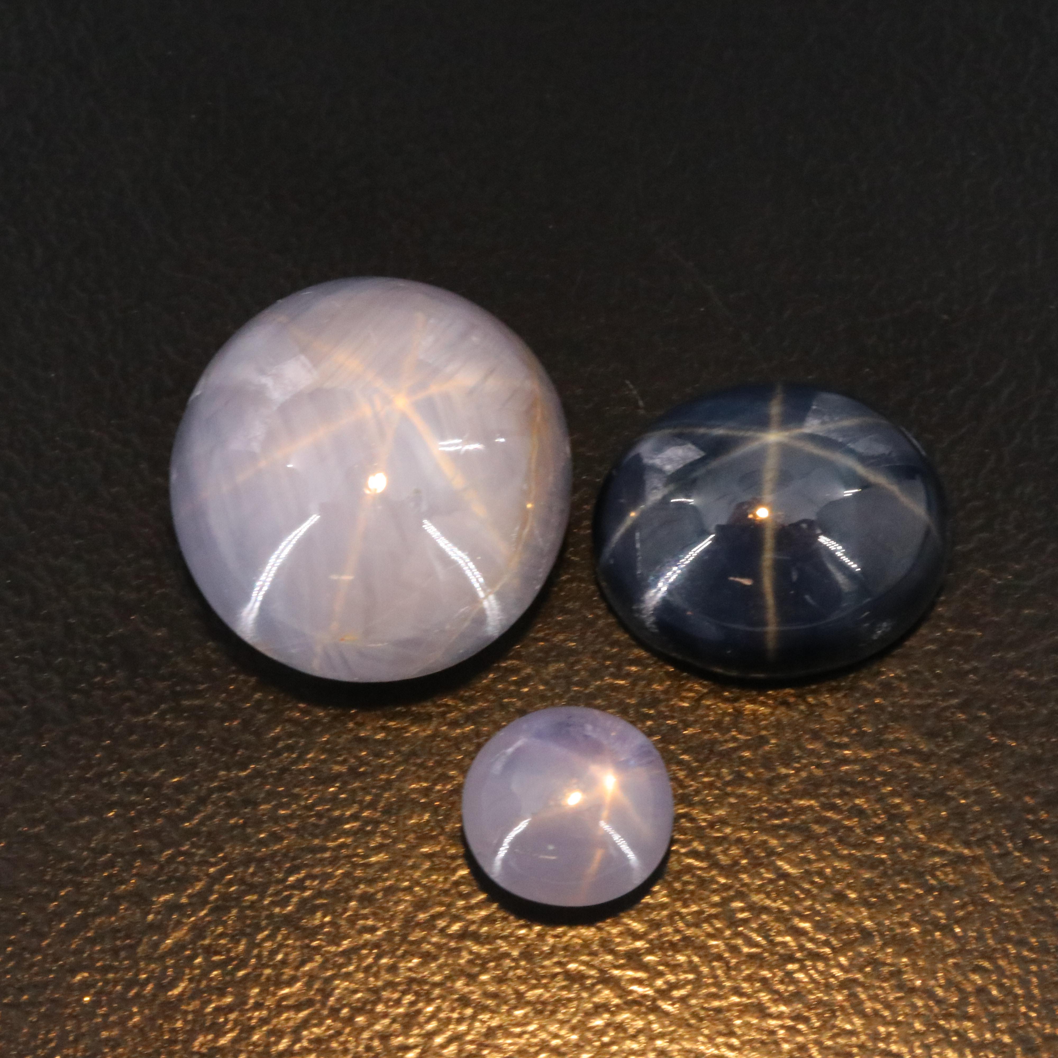 Loose 24.60 CTW Star Sapphires