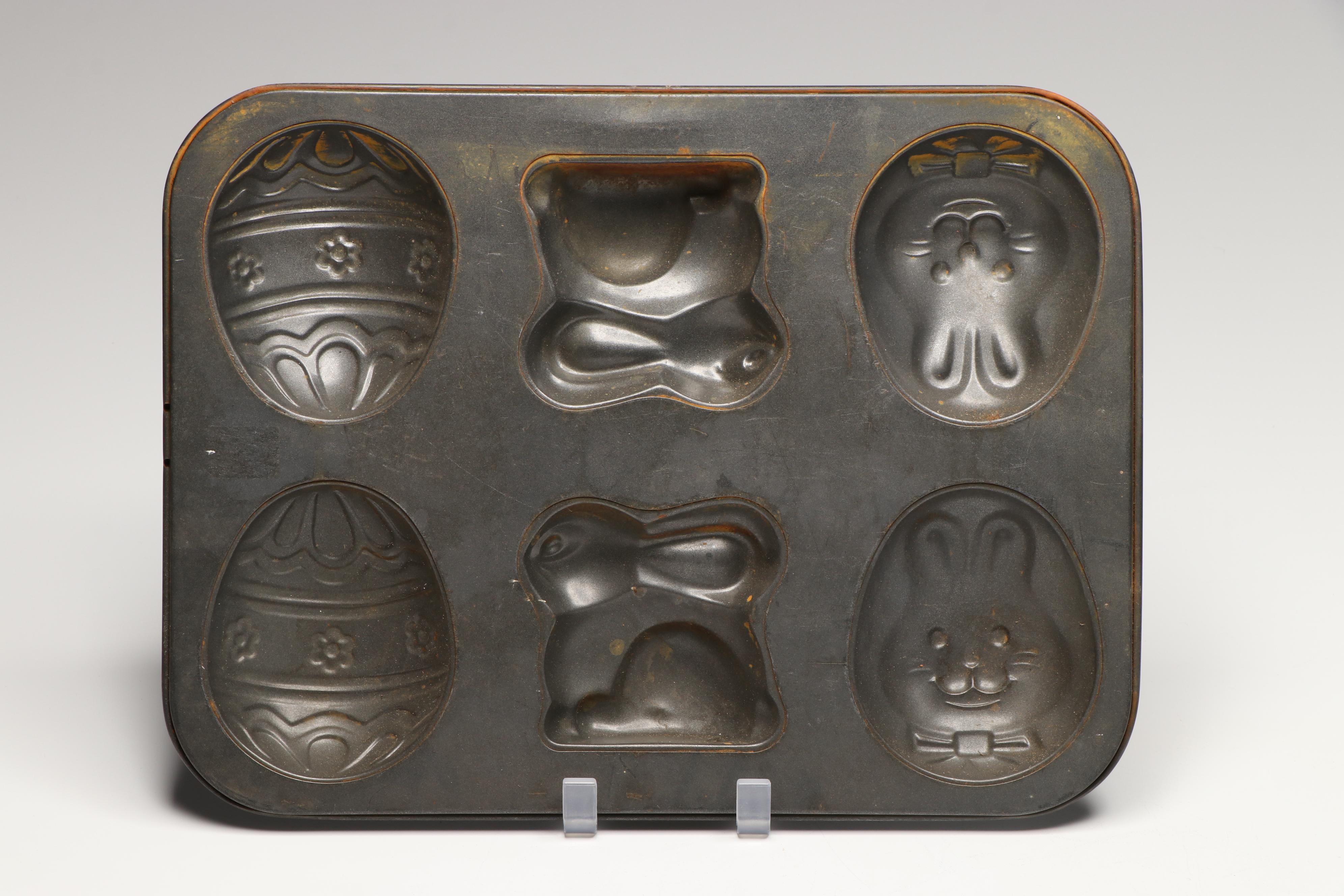 Ekco and Other Metal Muffin and Bread Pans