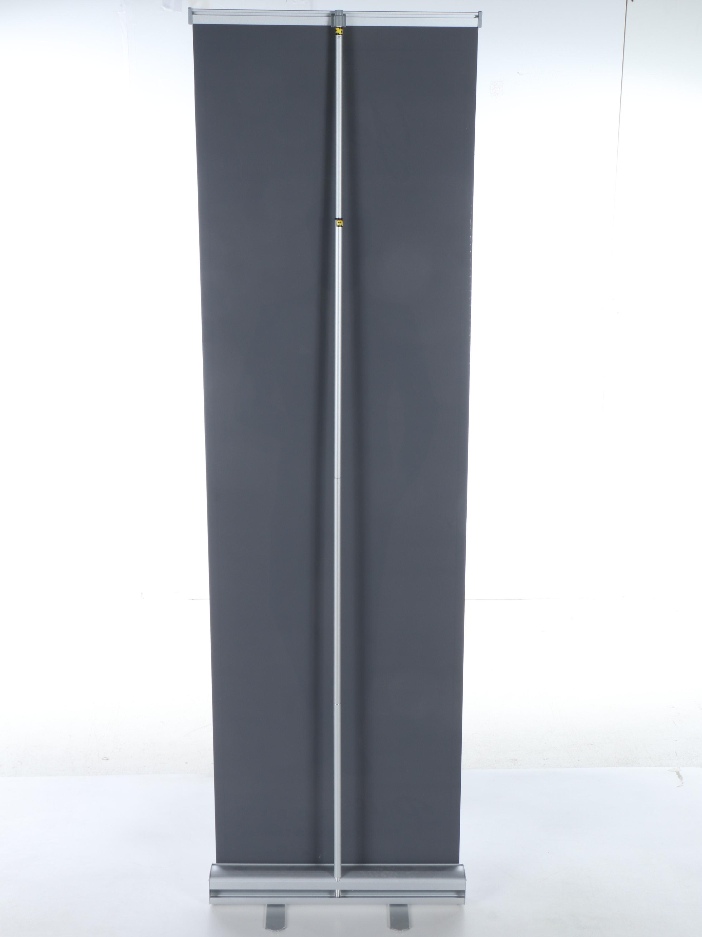 Price Stores Advertisement Roll-Up Sign "Say Yes To The Suit!," 21st Century