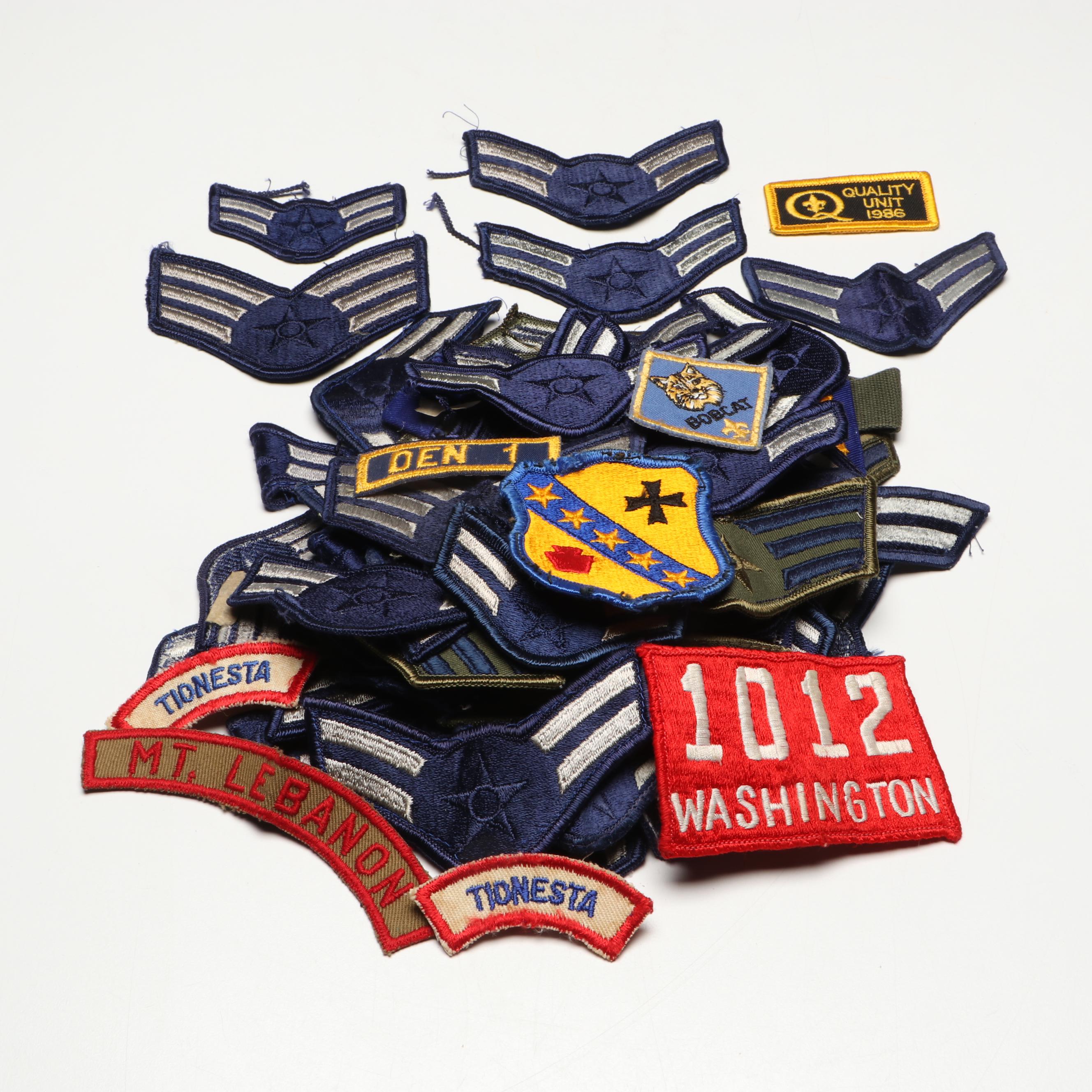 Jason Permafocus 2000 Binoculars with US Military Patches