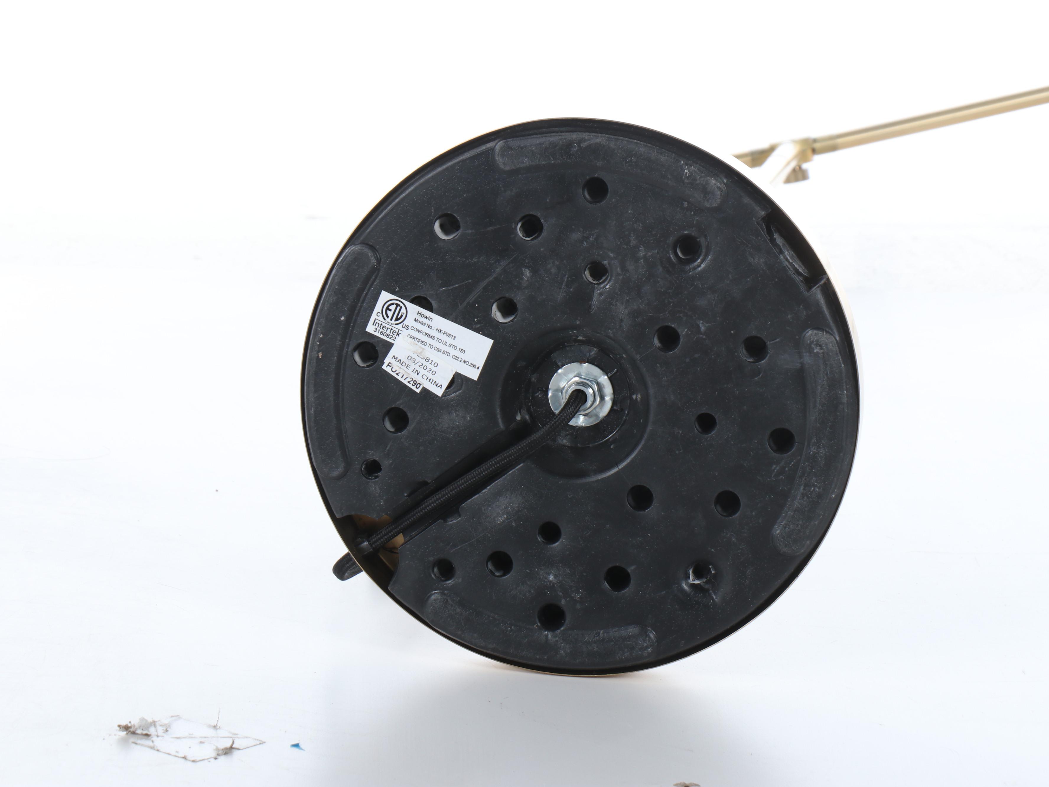 Project 62 Attr. Brushed Brass Cantilever Floor Lamp, 2020