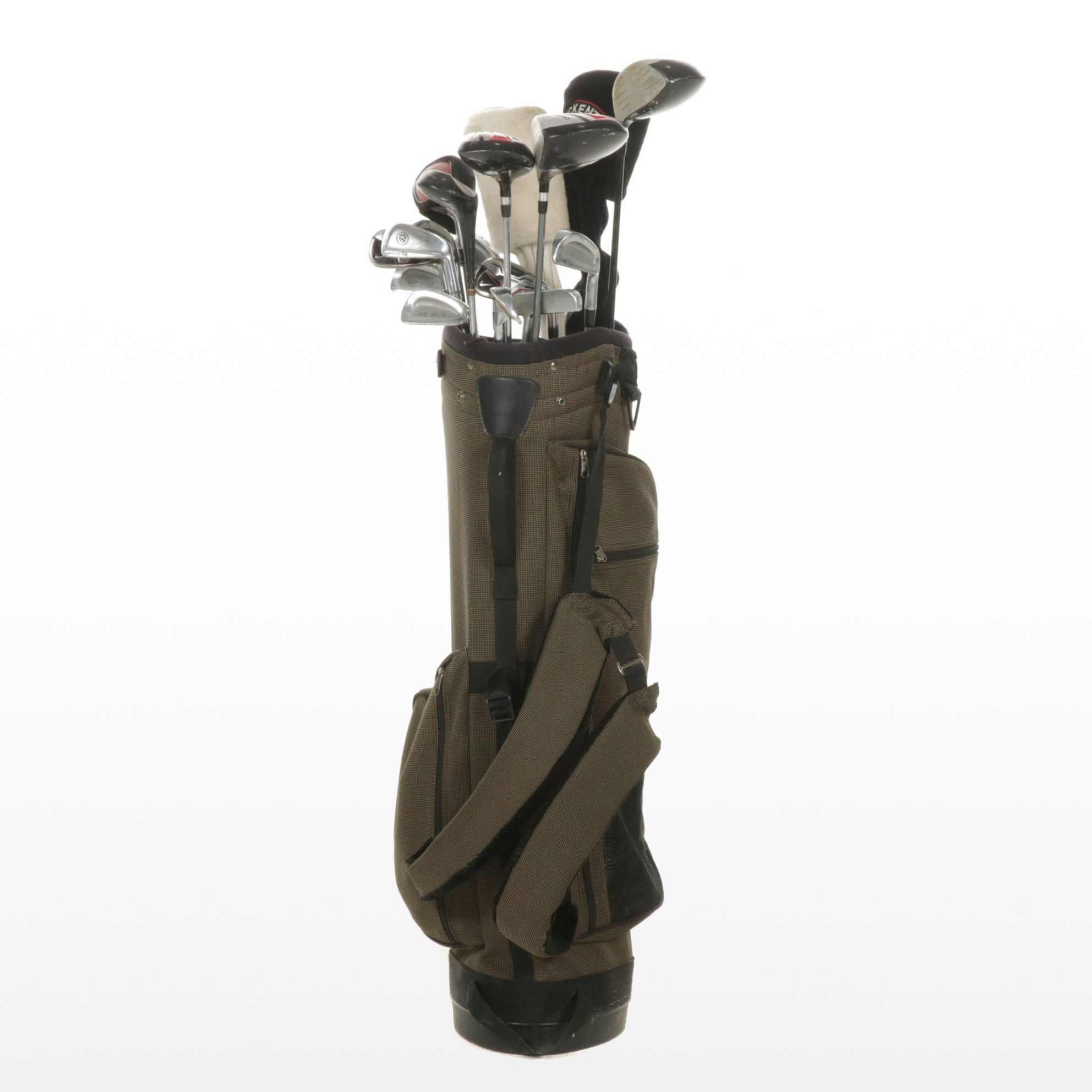 Golf Club Set with Knight and Nitro Woods and Wilson Irons