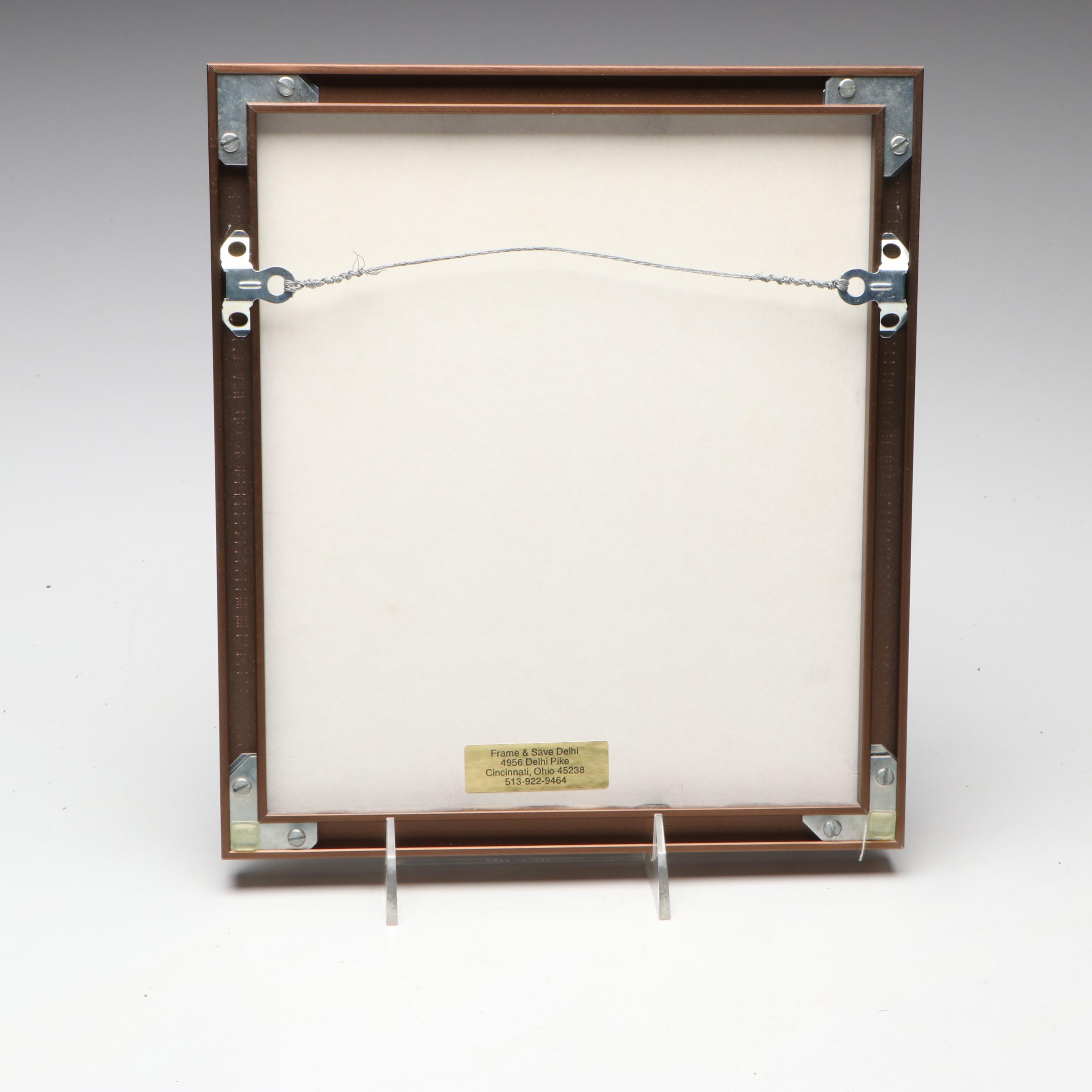 Charley Harper Coasters, Ornament, and Framed Cross-Stitch Panel