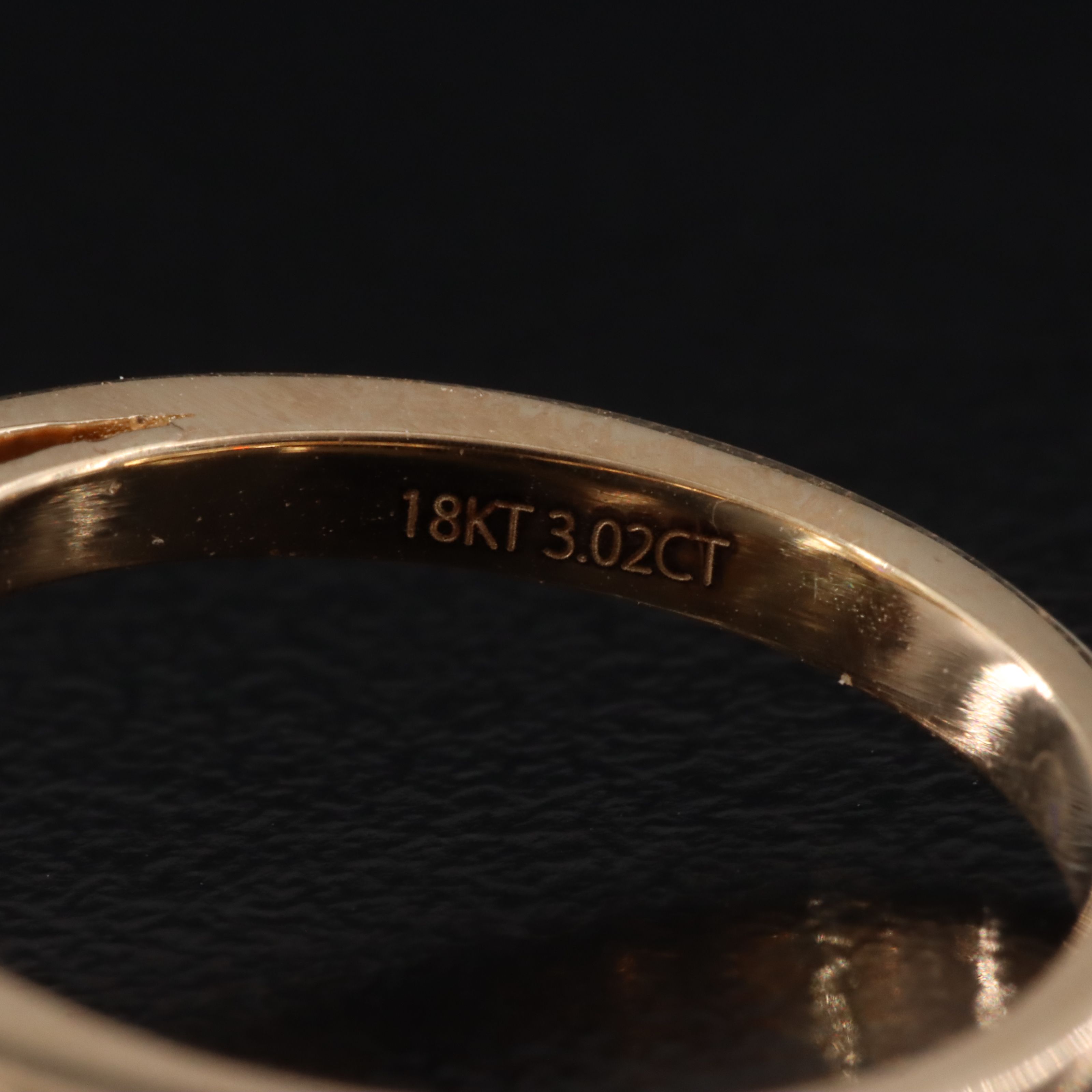 18K 3.02 CT Fancy Yellow Lab Grown Diamond Solitaire Ring with IGI Report