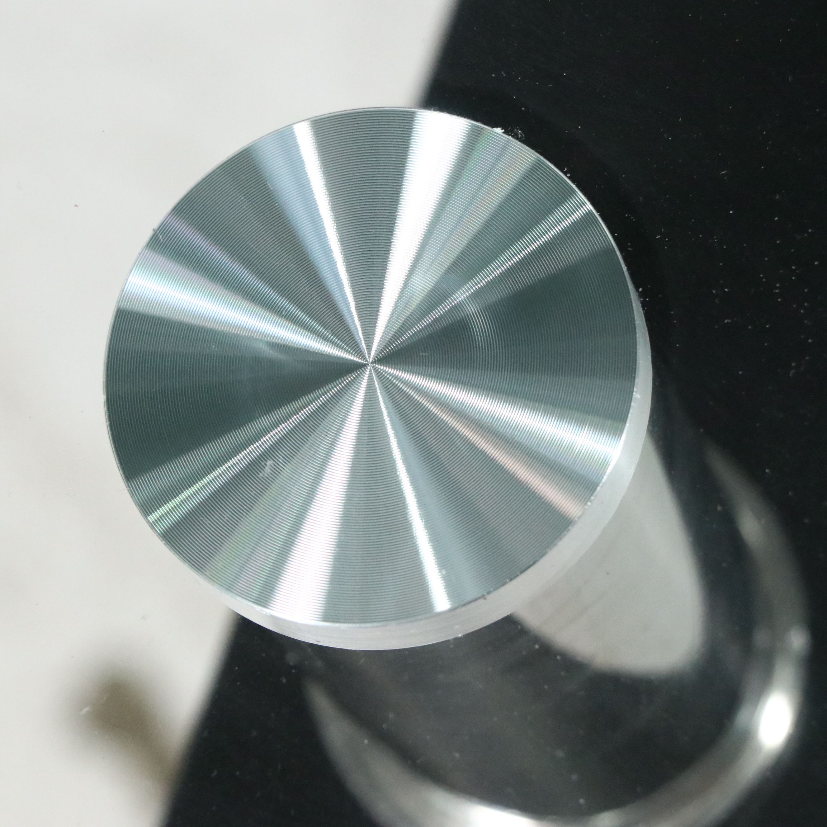 Contemporary Modern Two-Tiered Glass Coffee Table