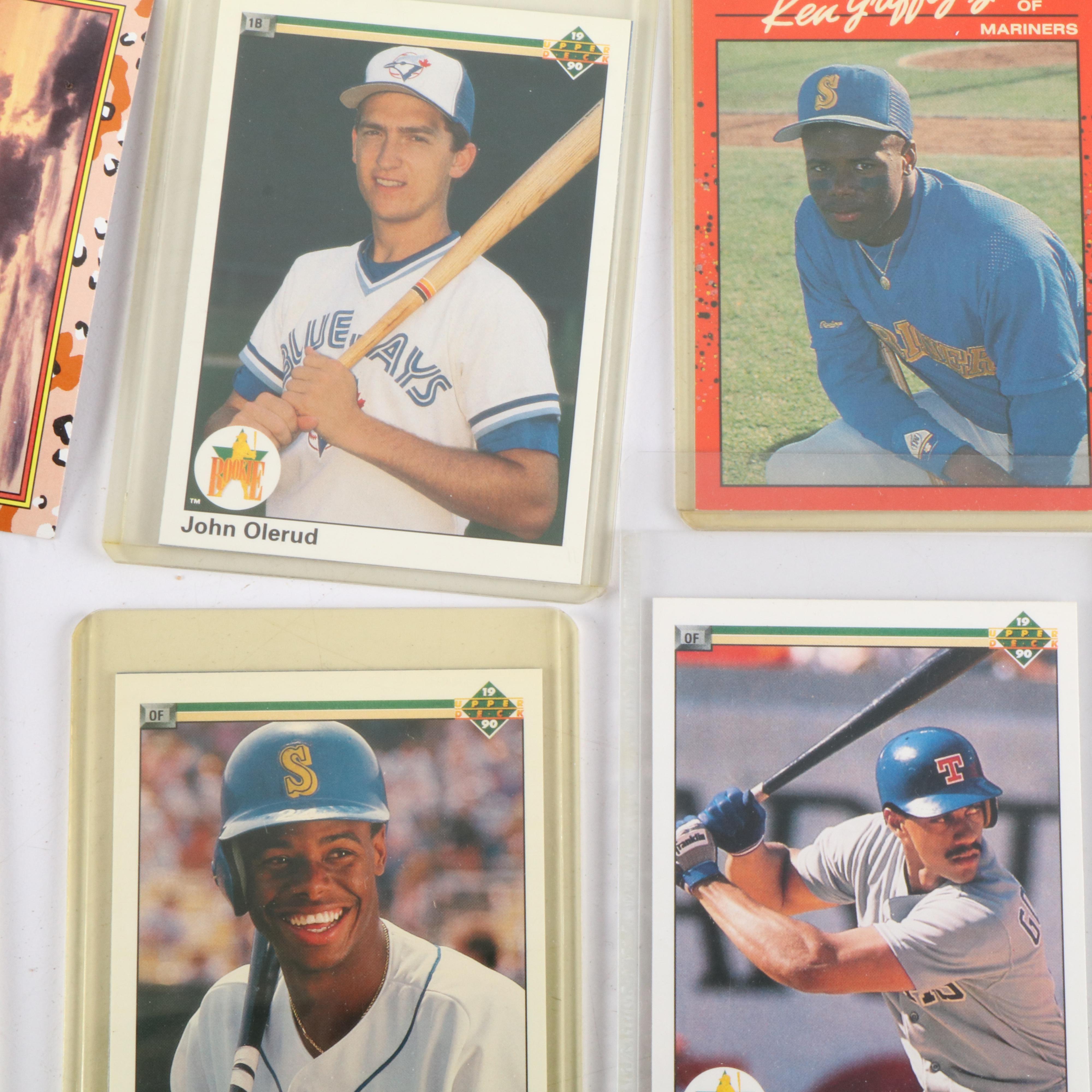 Collection of Baseball, Basketball, Hockey, and Football Cards, 1980s-1990s