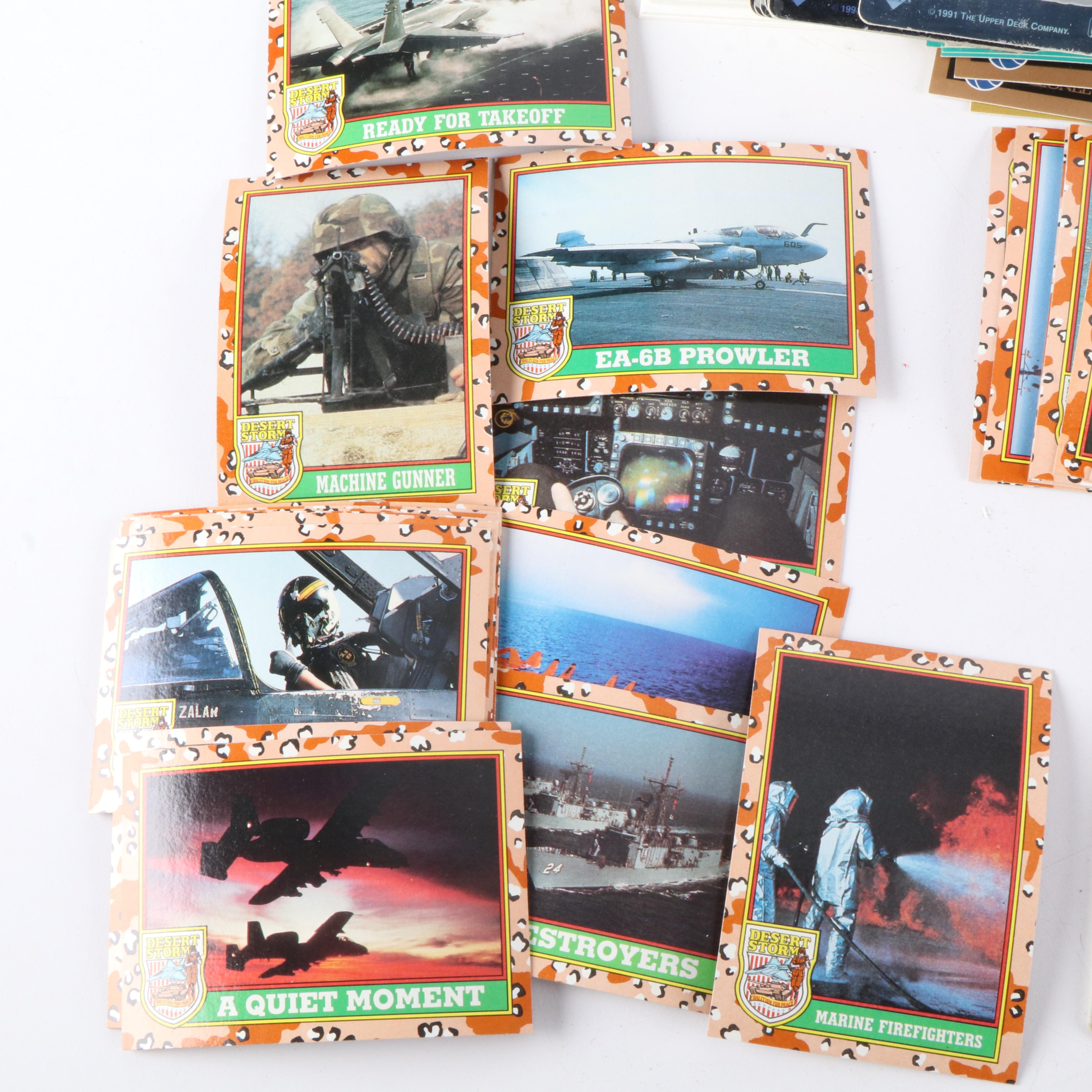 Collection of Baseball, Basketball, Hockey, and Football Cards, 1980s-1990s