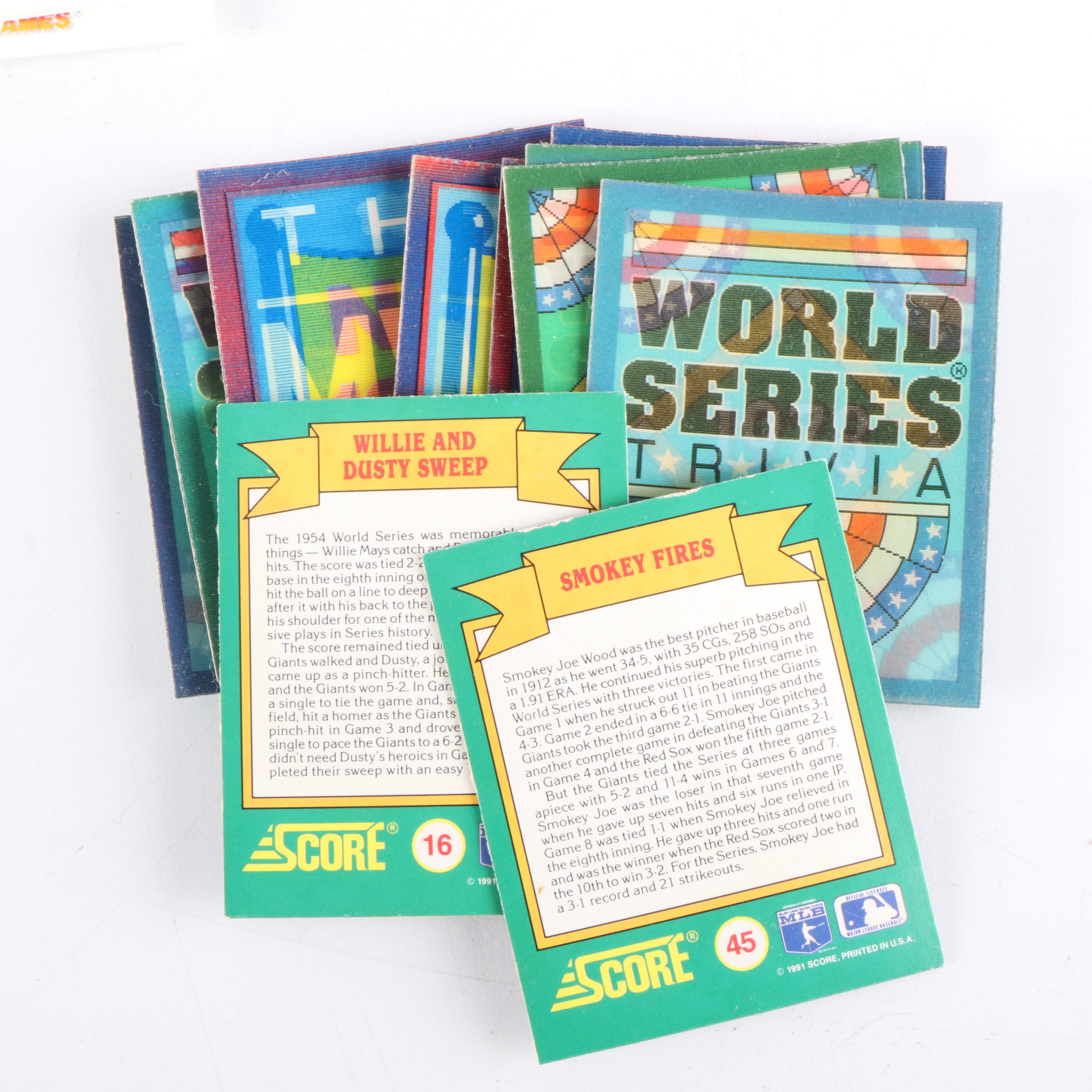 Collection of Baseball, Basketball, Hockey, and Football Cards, 1980s-1990s