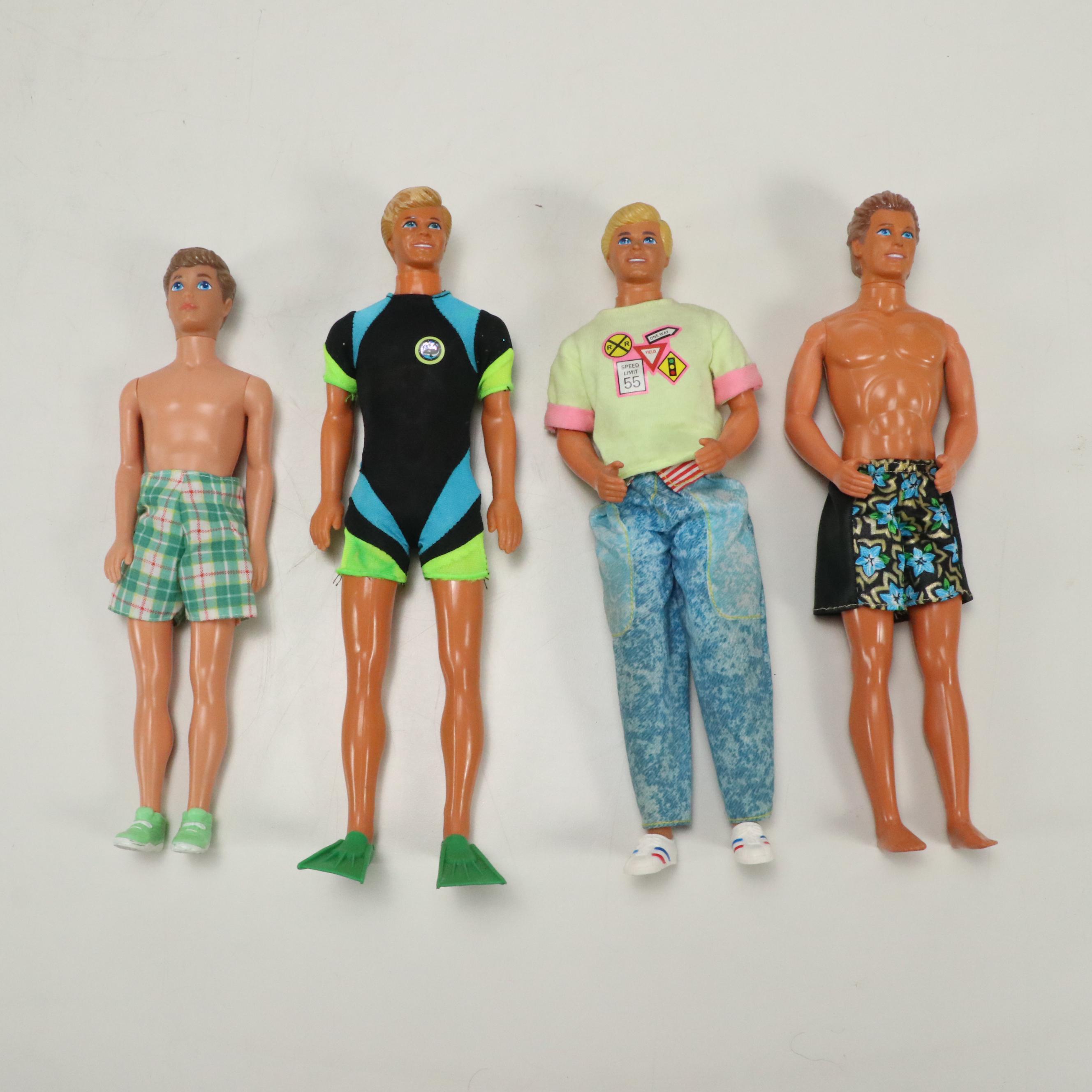 Mattel Barbie, Ken and Other Dolls and Accessories, Mid to Late 20th C.