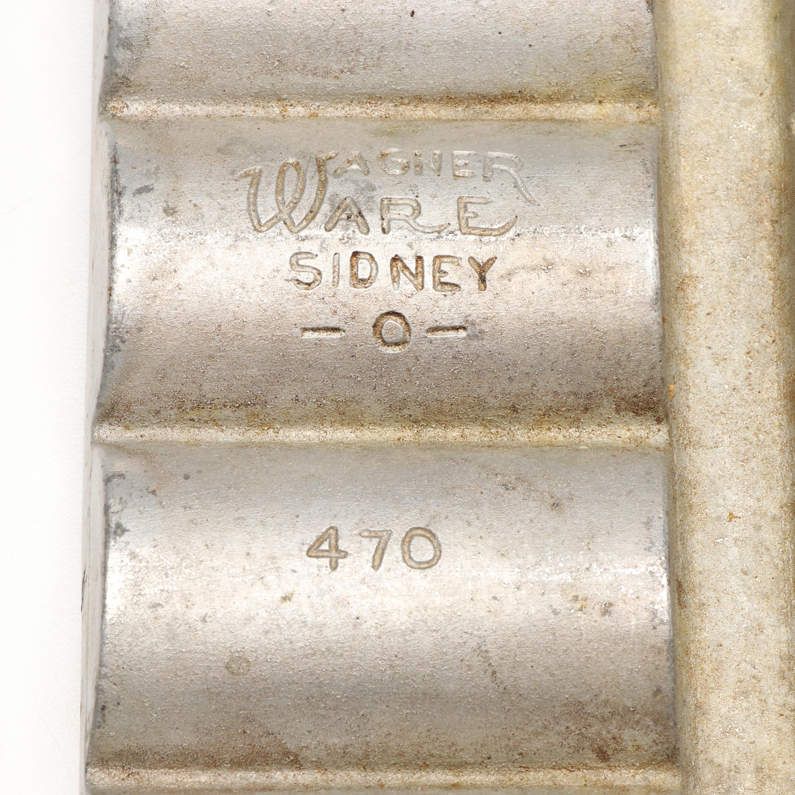 Wagner Ware With Other Cast Iron Baking Molds, Early to Mid-20th Century