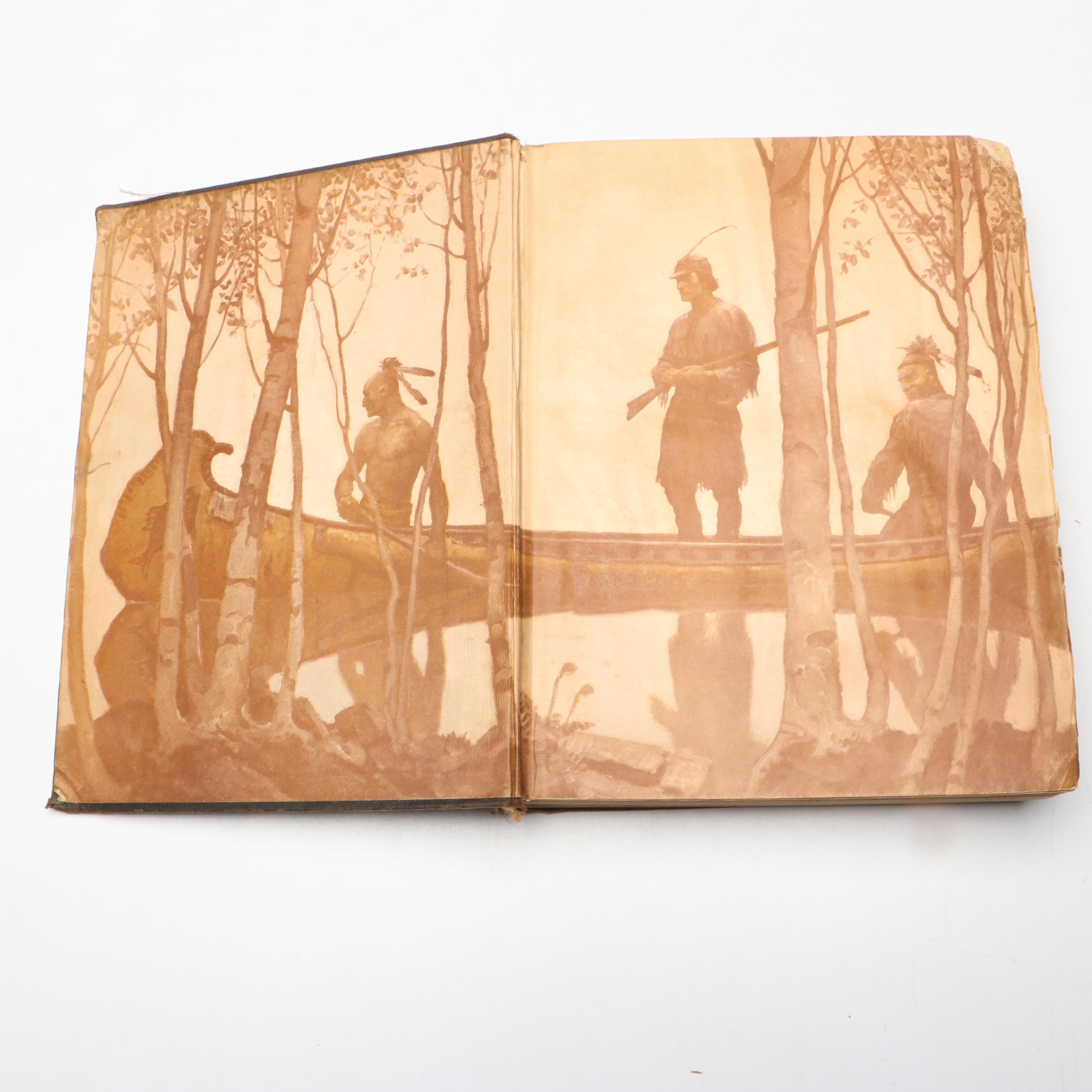 N. C. Wyeth Illustrated "The Last of the Mohicans" by James Fenimore Cooper